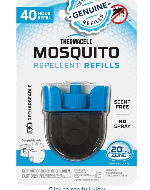 Thermacell E-ZoneGuard Glow Mosquito Repellent + Lantern, LED, 9-Hr Battery | 20-FT Zone; 12-Hr Refill; Rechargeable; Proven Outdoor Protection; Bug Spray Alternative; Patio Shield; Scent Free; DEET-Free customer photo 2