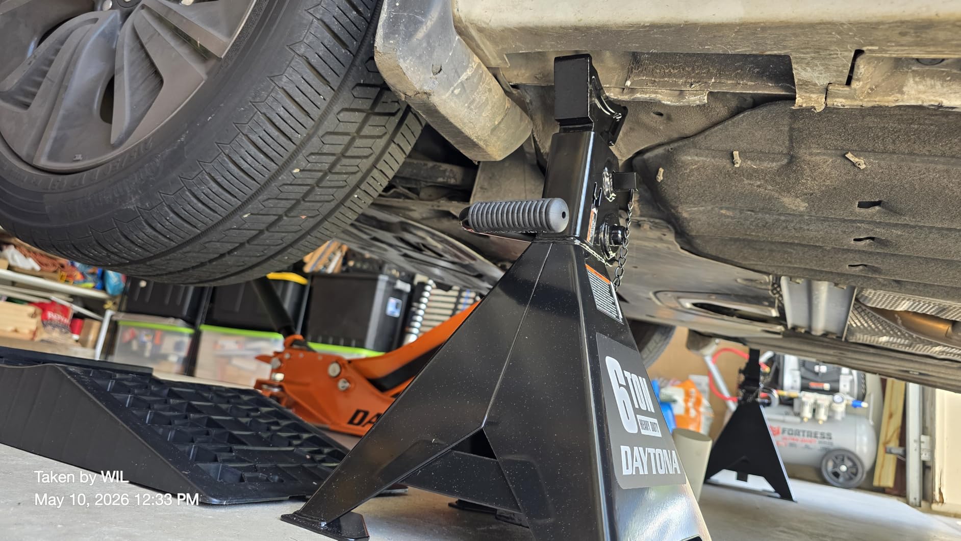 ROBLOCK Car Ramps for Lift and Vehicle Maintenance, Portable Low Profile Car Ramps for Garage, Heavy Duty Tire Ramps with 2.6