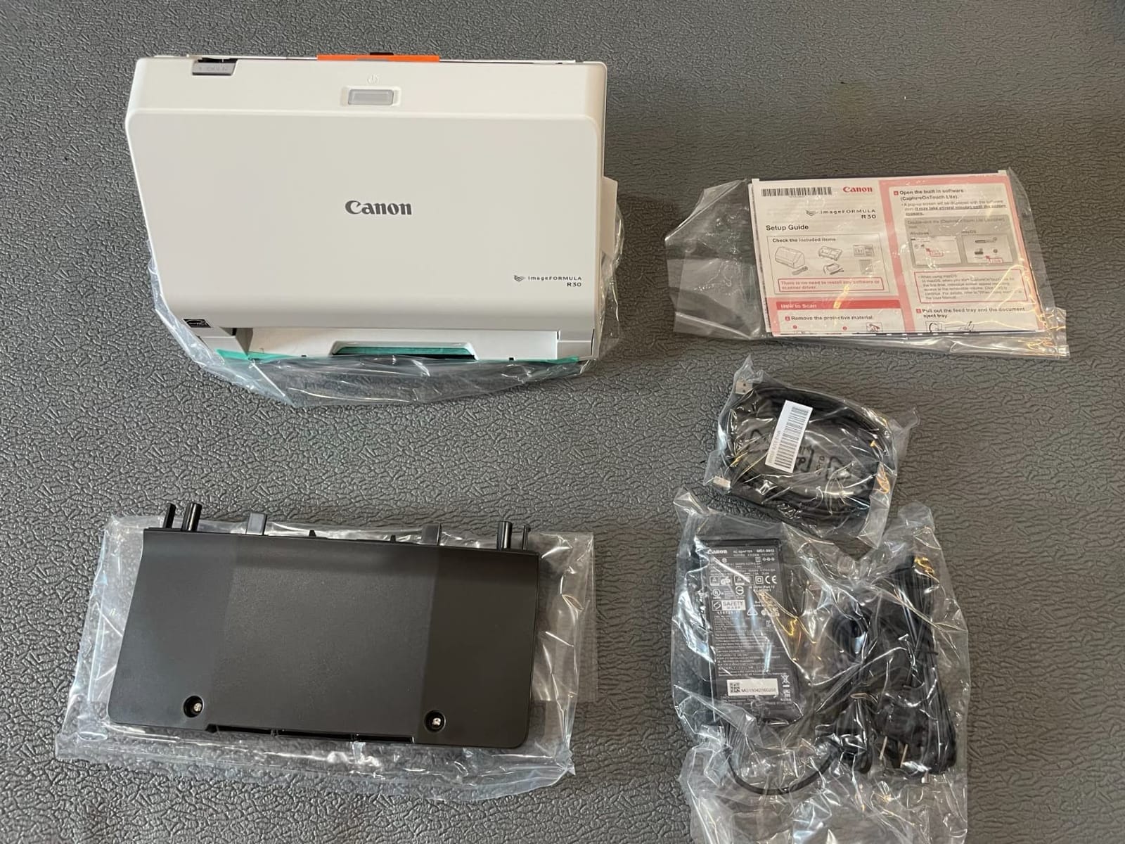 Canon imageFORMULA R30 - Office Document Scanner, Auto Document Feeder, Duplex Scanning, Plug-and-Scan Capability, No Software Installation Required customer photo 1