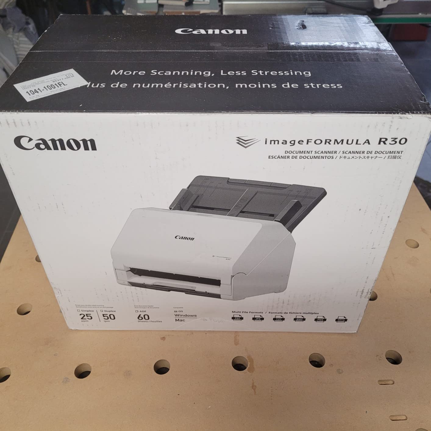 Canon imageFORMULA R30 - Office Document Scanner, Auto Document Feeder, Duplex Scanning, Plug-and-Scan Capability, No Software Installation Required customer photo 2