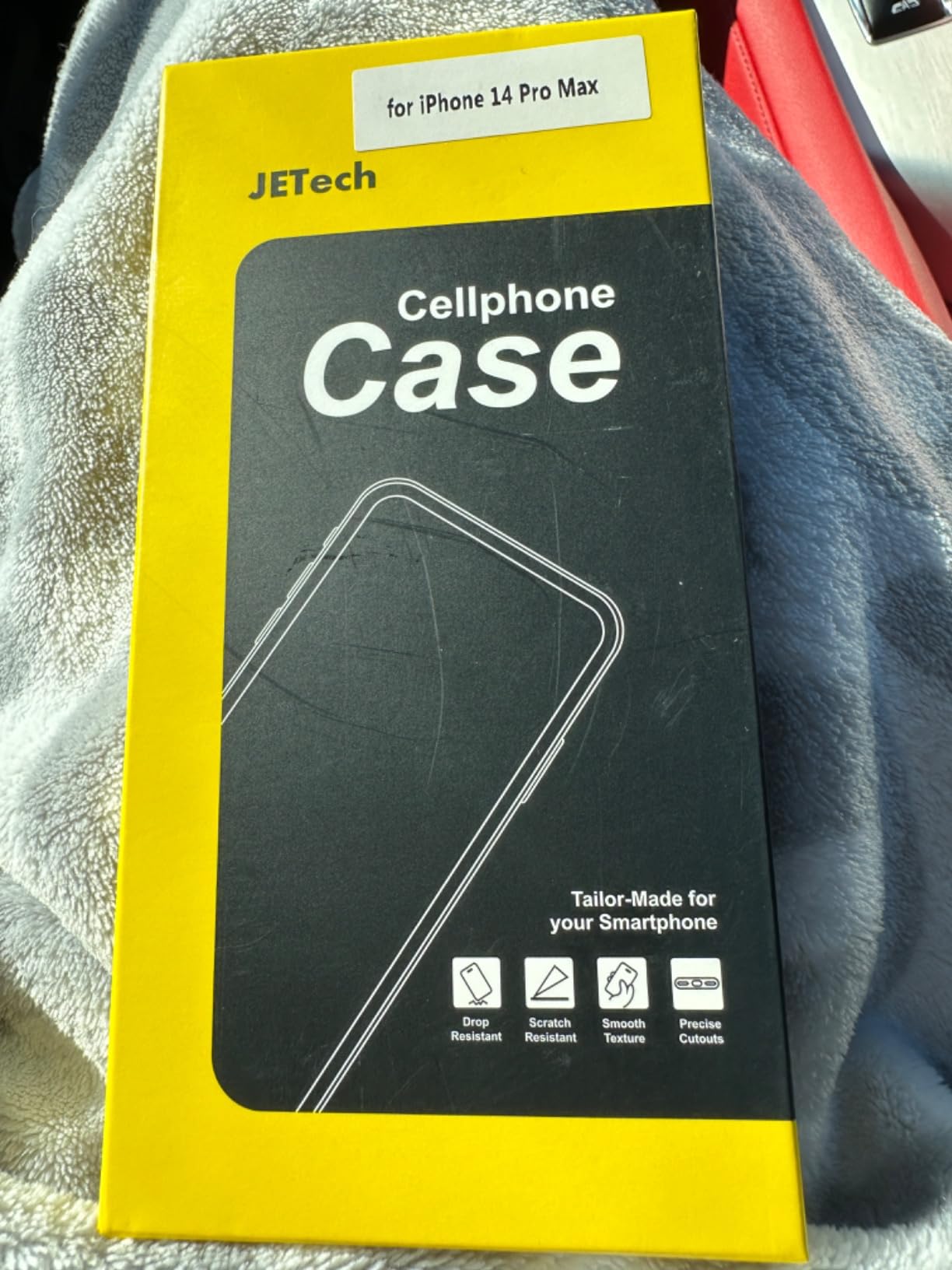 JETech Magnetic Matte Case for iPhone 14, Black | Compatible with MagSafe, Translucent Matte Back, Slim Shockproof Protection customer photo 2