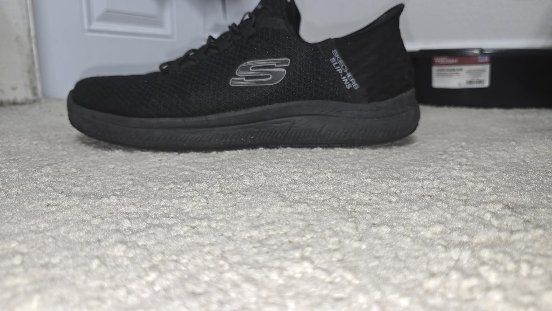 Skechers Men's Summits Colsin Bungee | Work, Slip-ins, Slip Resistant, Electrical Hazard, Air-Cooled Memory Foam customer photo 1