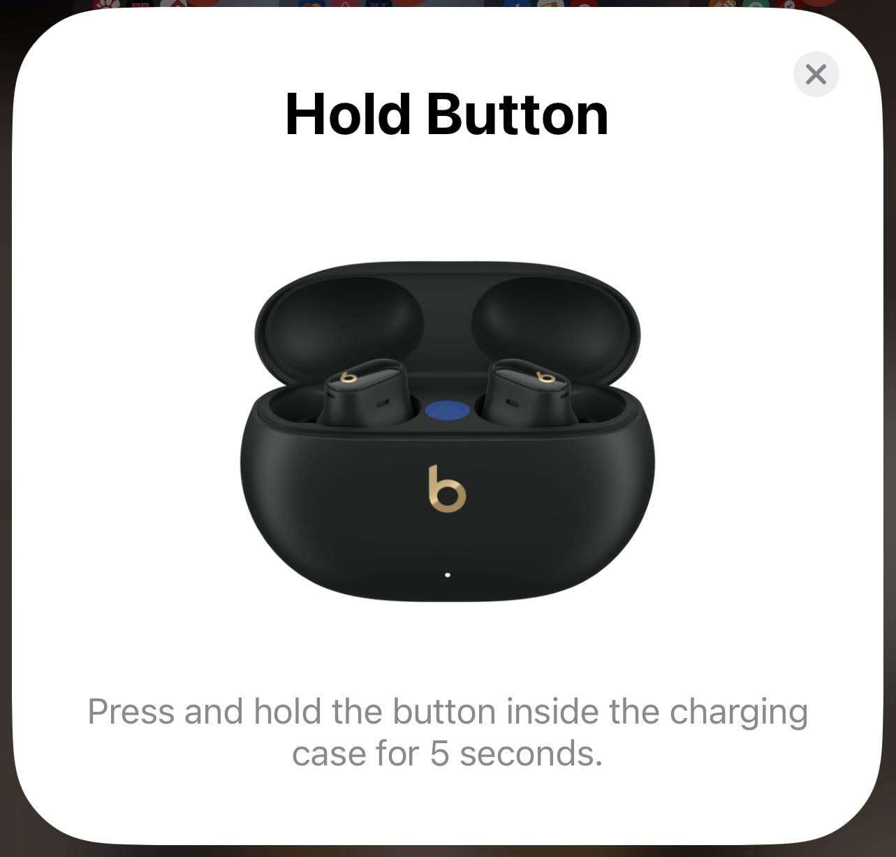 Beats Studio Buds + | True Wireless Noise Cancelling Earbuds, Enhanced Apple & Android Compatibility, Built-in Microphone, Sweat Resistant Bluetooth Headphones, Spatial Audio - Black/Gold customer photo 1