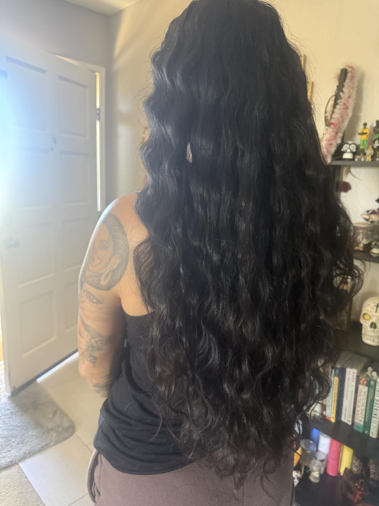 TYMO ROVY Beach Waves Curling Wand, Ionic Deep Waver Hair Curler Tool, 3 Barrel, 1.25 Inch customer photo 1