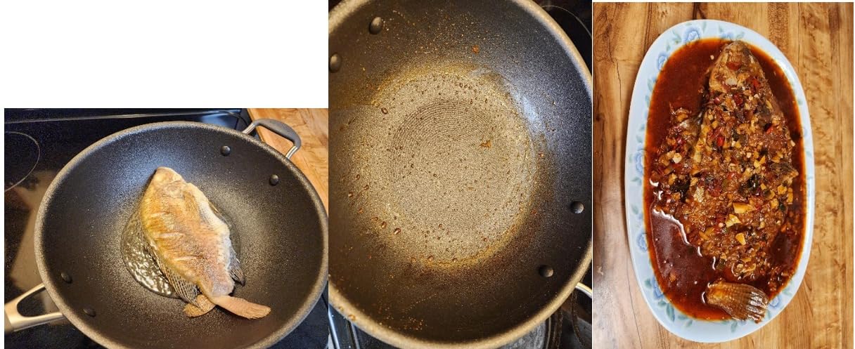 Circulon A1 Series Nonstick Induction Sauté Pan with Lid, 5-Quart, Graphite | Saute pan with lid, with ScratchDefense technology, easy cleanup, dishwasher safe non stick pan with lid, oven safe to 400F customer photo 2