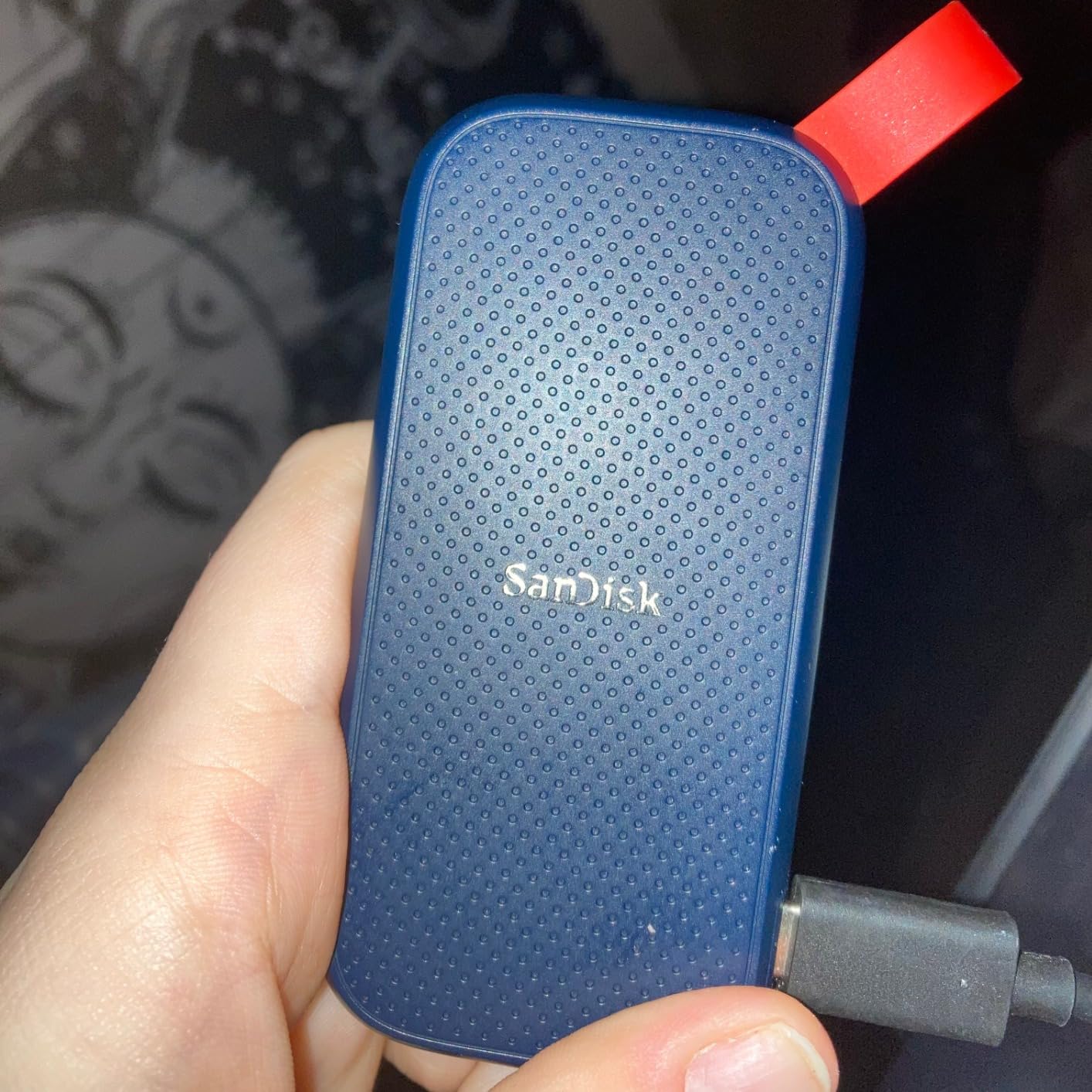SANDISK 2TB Portable SSD - Up to 800MB/s, USB-C, USB 3.2 Gen 2 - SDSSDE30-2T00-G26 customer photo 1