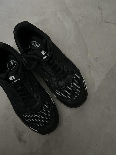 FitVille Wide Pickleball Shoes for Men Tennis Shoes Sneakers for All Court Racquetball Athletic Shoes for Racquet Sport | Arch Support & Wide Toe Box customer photo 1