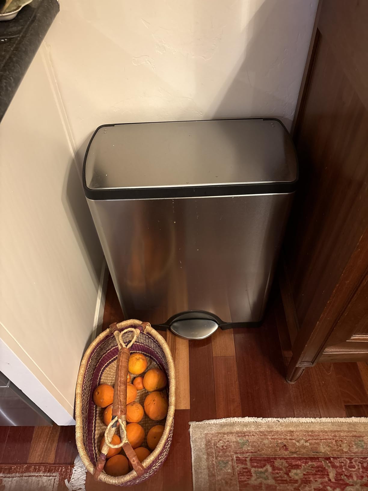 EKO Kitchen Compost Bin, 7L / 1.85 Gal Stainless Steel with Removable Inner Bucket and Deodorizer Compartment, 2-in-1 Countertop Compost Bin with Lid, Food Waste Caddy for Kitchen (MMT & Black Finish) customer photo 1