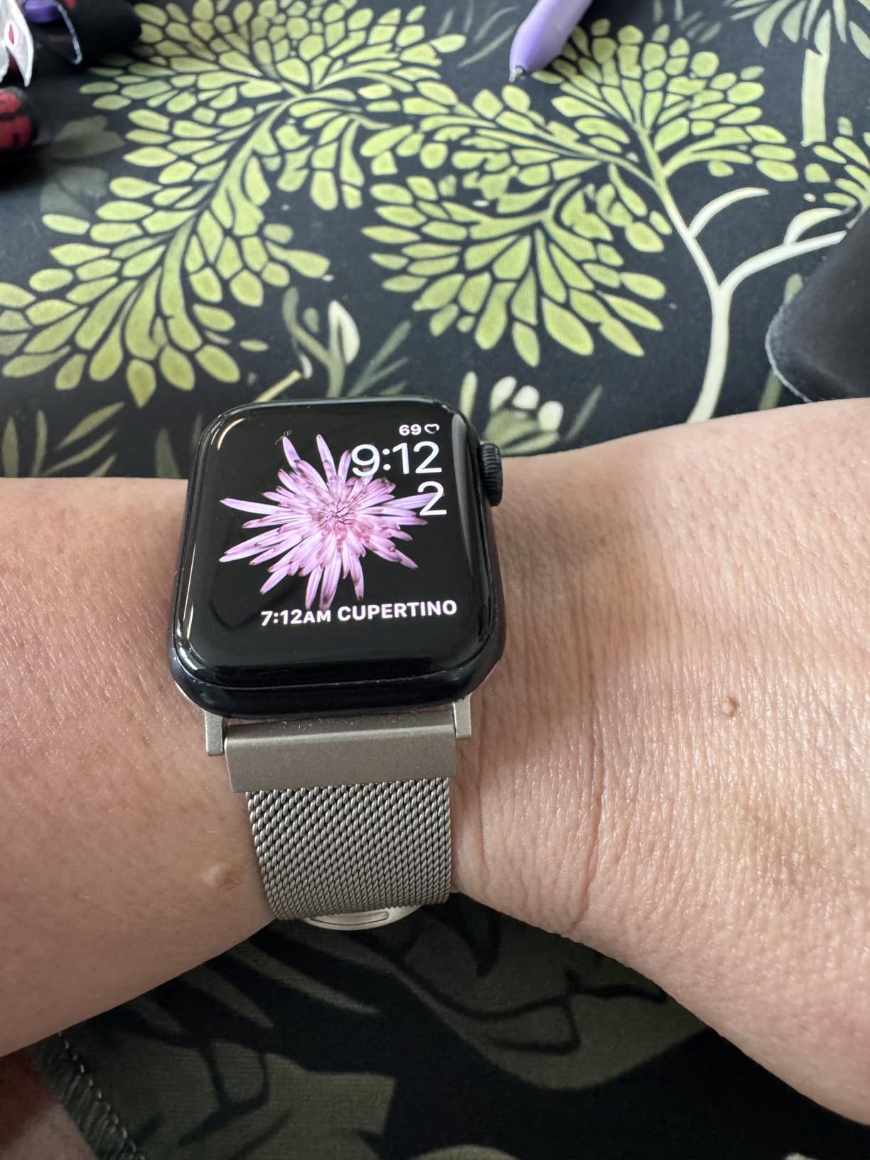 Original Milanese Loop Compatible with Apple Watch Bands for Women & Men | 40/41/42/38mm Stainless Steel Mesh Strap with Magnetic Clasp, Casual & Business, Fits iWatch Series 11 10 9 8 7 6 5 4 SE3 2 1 customer photo 2