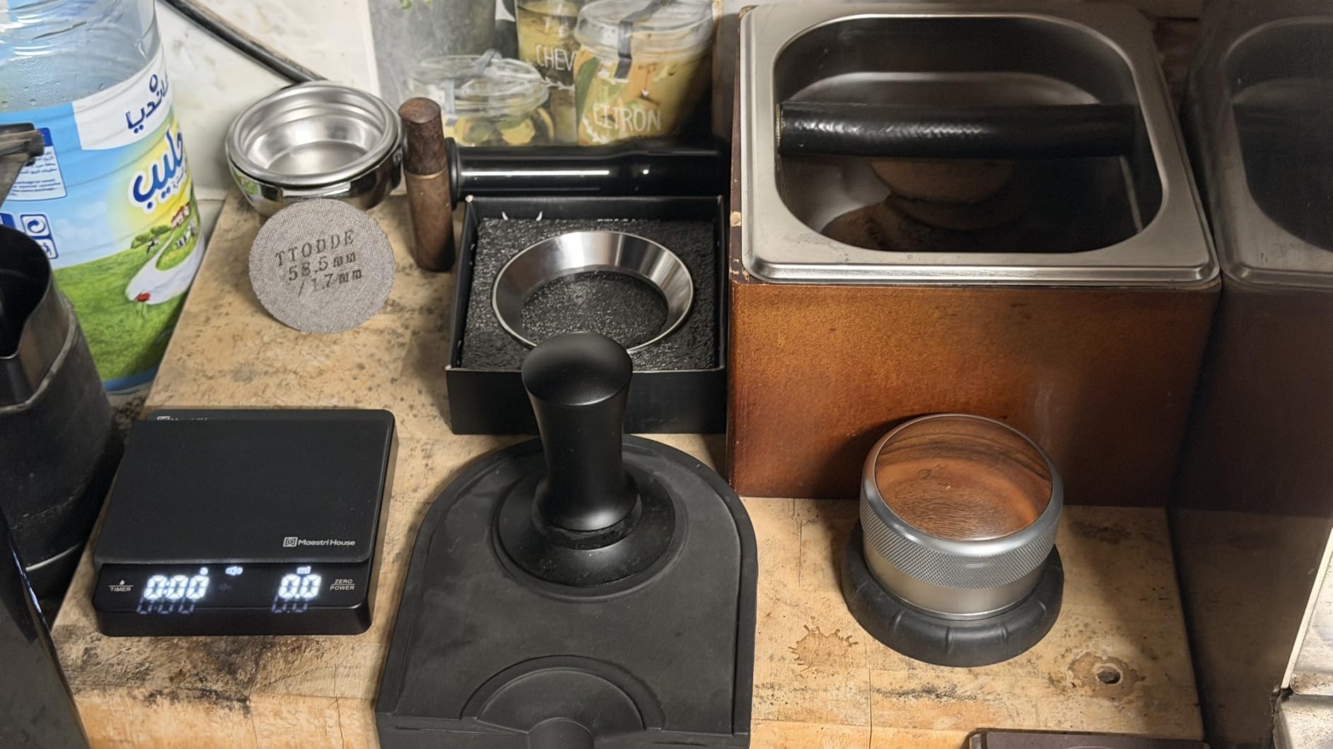 Maestri House S1 Mini Espresso Coffee Scale with Timer, 2kg/0.1g | Rechargeable Shot Scale with 0.1g Precision, Dual Timing Modes, g/oz/ml Units and ABS Design for Espresso or Pour-Over customer photo 2