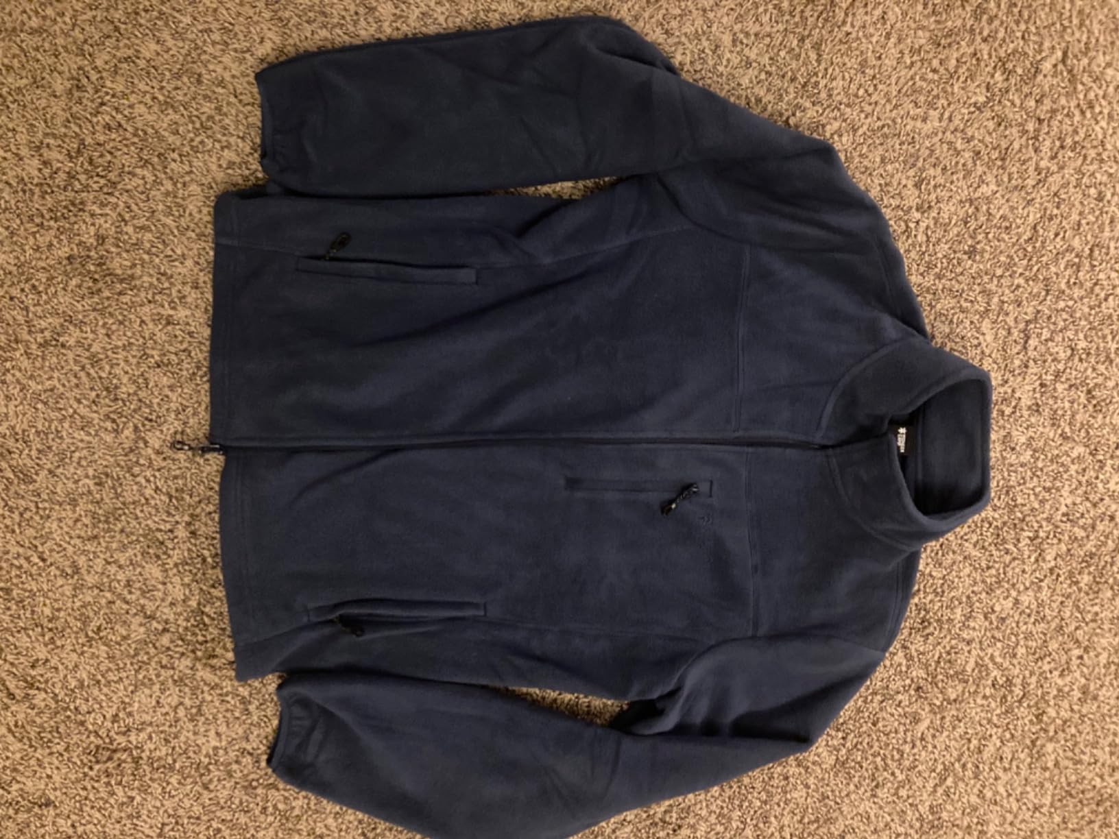 Pioneer Camp Men's Polar Fleece Jacket Full Zip Lightweight Hiking Outdoor customer photo 1