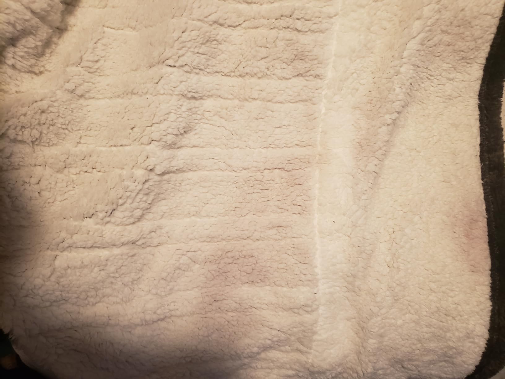 MAXEVE Electric Heated Throw Faux Rabbit Fur Blanket 8 Heating Levels | 8-Hour Auto Off, Fast Heating, Warm, Washable, Over-Heat Protection, ETL Certified, Grey customer photo 2