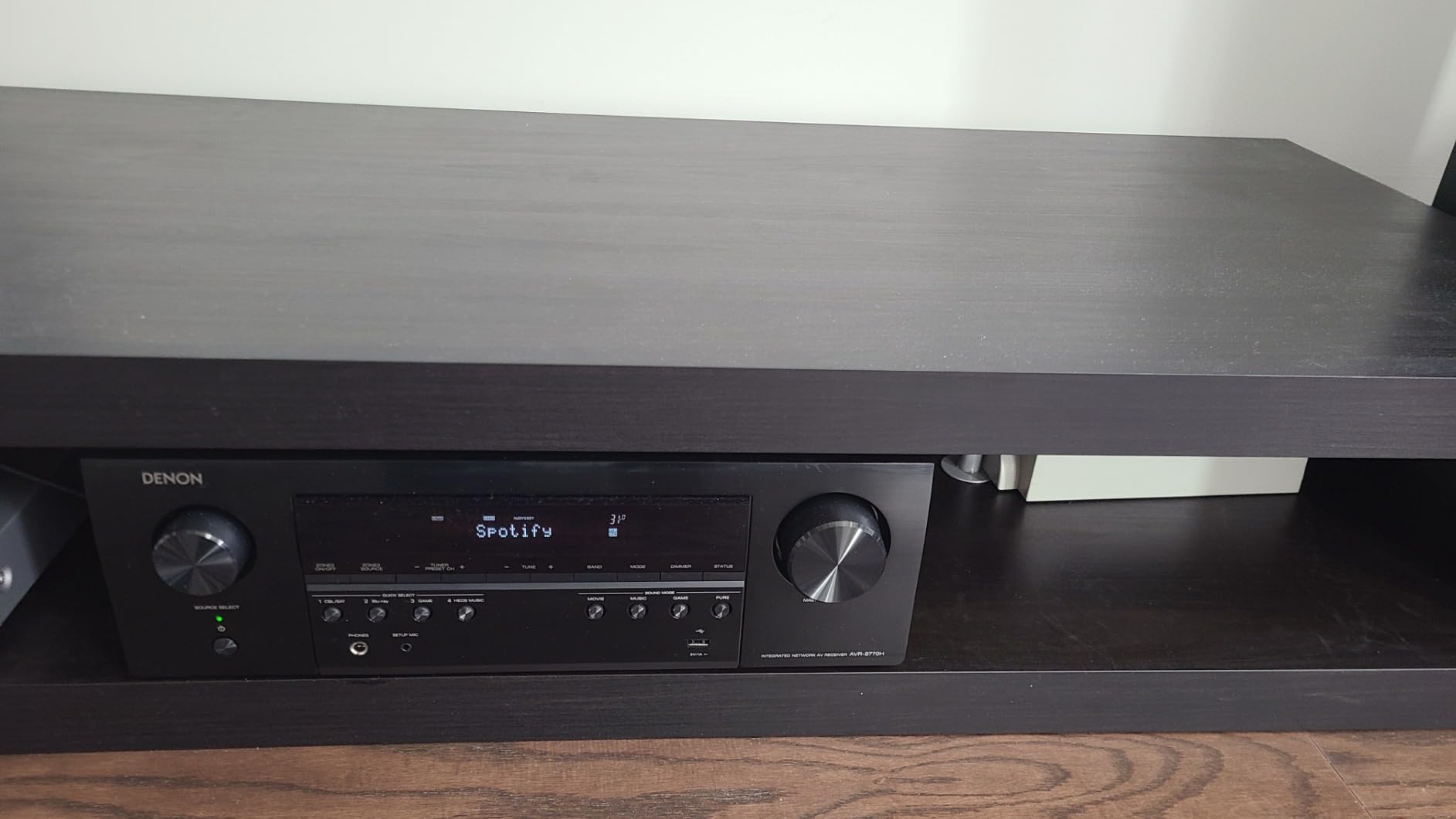 Denon AVR-S770H 7.2 Ch Home Theater Receiver, 8K UHD HDMI Receiver 75W X 7 customer photo 2