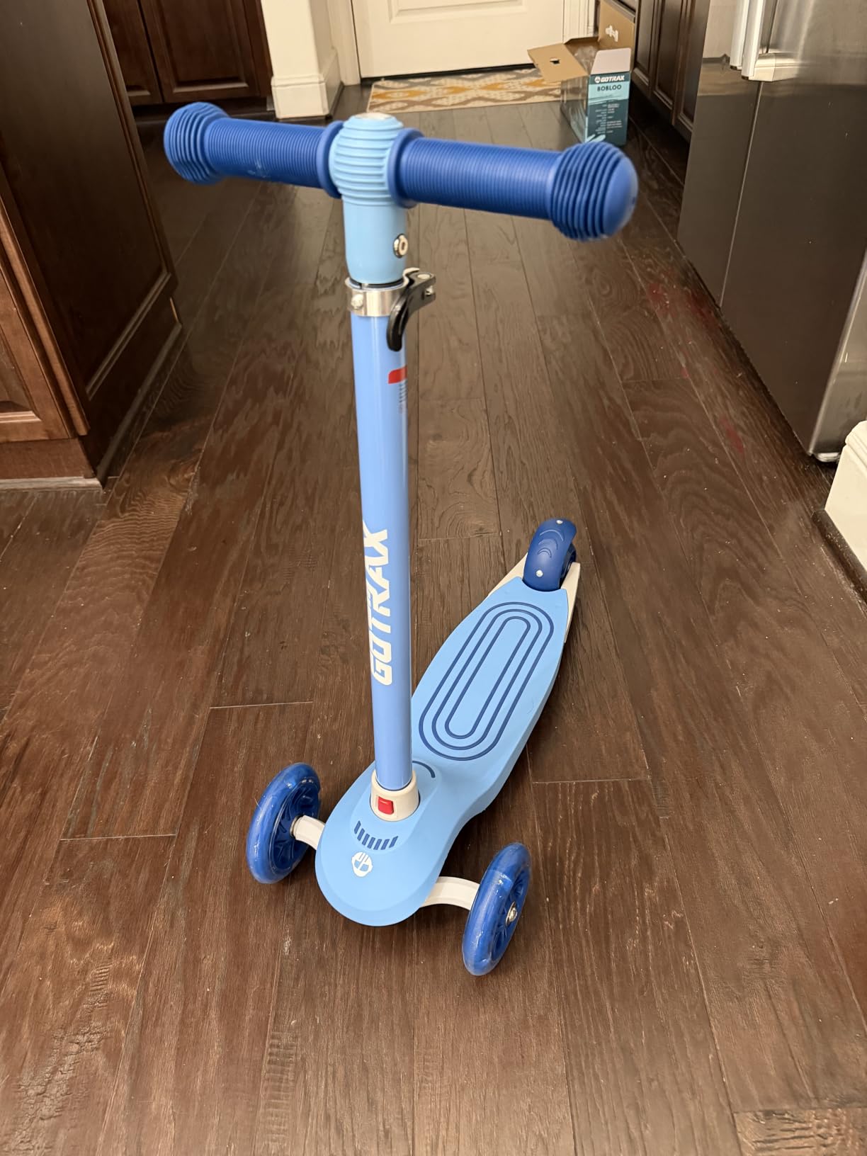 Gotrax KS1 Kids Kick Scooter, 3 Wheels for Boys & Girls 2-8, Gifts | LED Light-Up Wheels, 3 Adjustable Handlebar, Easy Assembly, Lightweight, Wide Anti-Slip Deck, Lean to Steer, Max Load 110 lbs customer photo 1