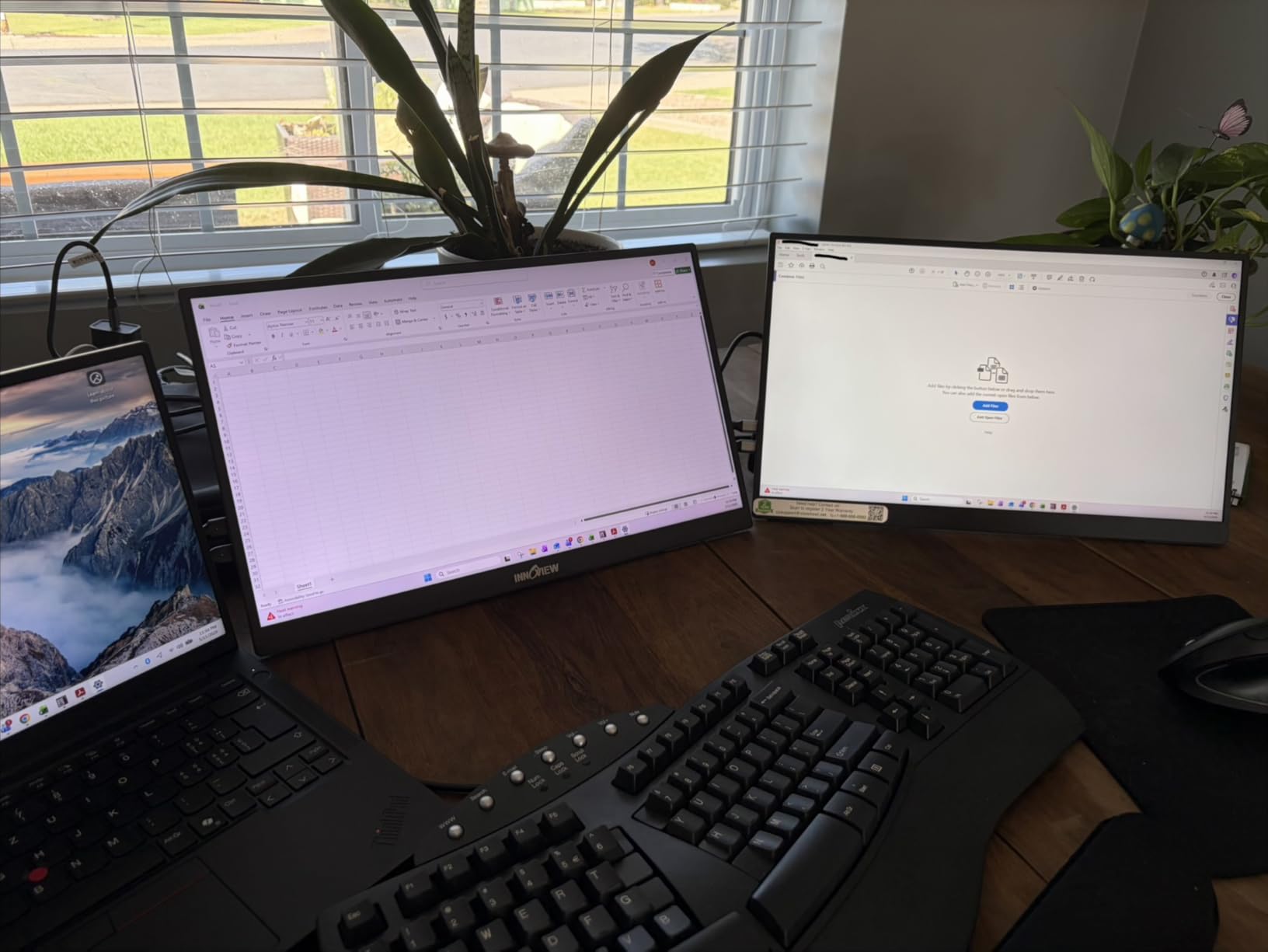 VisionOwl Portable Monitor 18.5