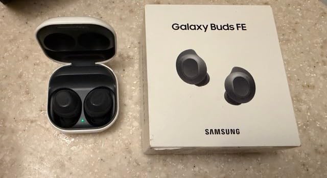 Samsung Galaxy Buds FE True Wireless Bluetooth Earbuds, Comfort and Secure in Ear Fit, Auto Switch Audio, Touch Control, Built-in Voice Assistant, Graphite [US Version, 1Yr Manufacturer Warranty] customer photo 2