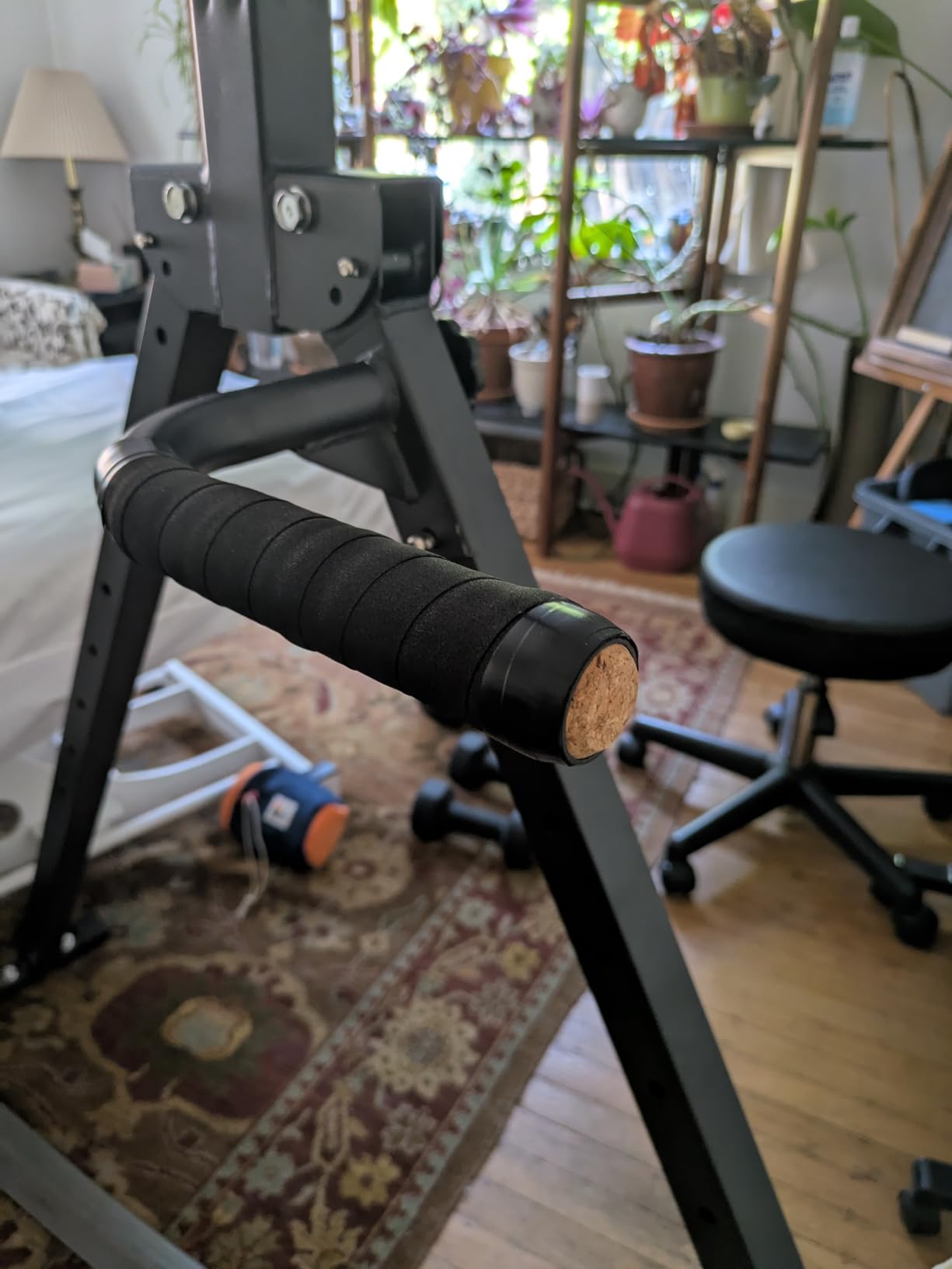 DOBESTS Power Tower Pull Up Bar Free Standing, Foldable Pull Up Station customer photo 2