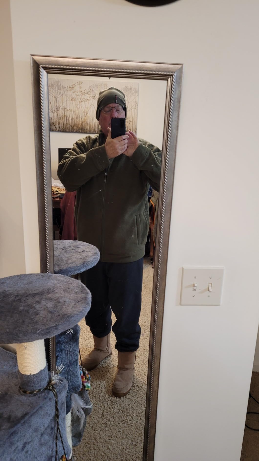 Orvis Men's Full Zip Heavyweight Fleece Jacket customer photo 1