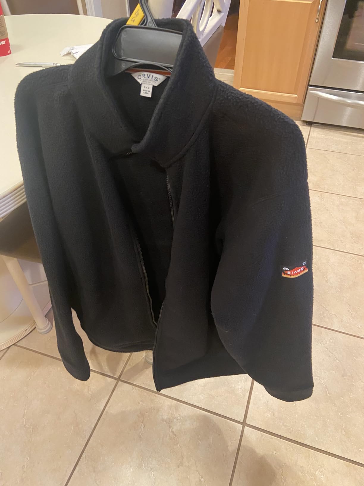 Orvis Men's Full Zip Heavyweight Fleece Jacket customer photo 2