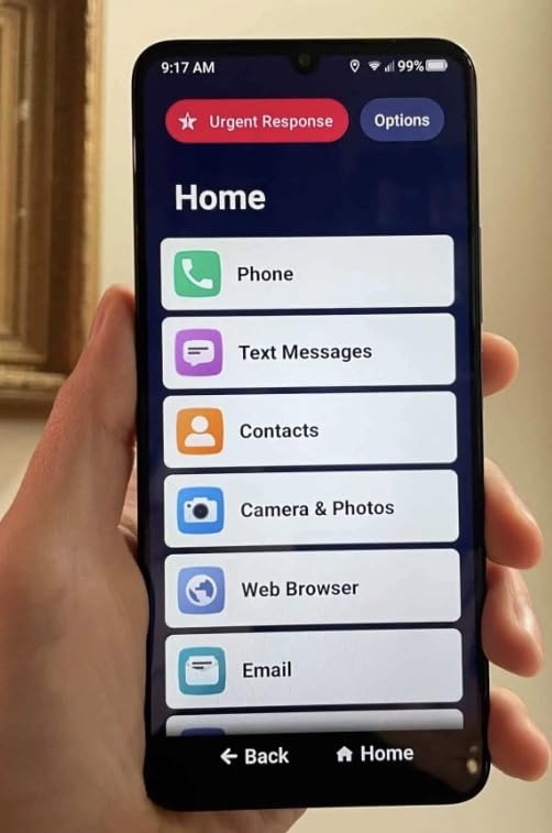 LIVELY Jitterbug Smartphone for Seniors, No SIM Needed, Smart4 | Smartphone for Seniors with No SIM Needed, Requires an Activated Phone Plan, Not Compatible with Other Carriers customer photo 1