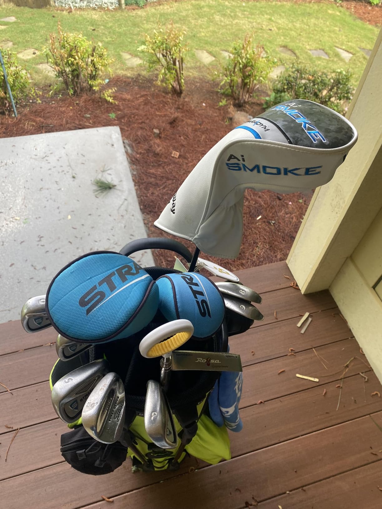 KVV Lightweight Golf Stand Bag with 7 Way Full-Length Dividers, 5 Zippered Pockets, Automatically Adjustable Dual Straps, Elegant Design customer photo 2