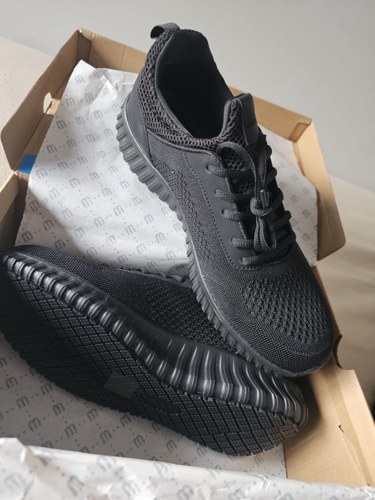 Bruno Marc Men's Non Slip Work Shoes | Walking Slip Resistance Food Service Chef Kitchen Restaurant Sneakers Comfortable Lightweight customer photo 1