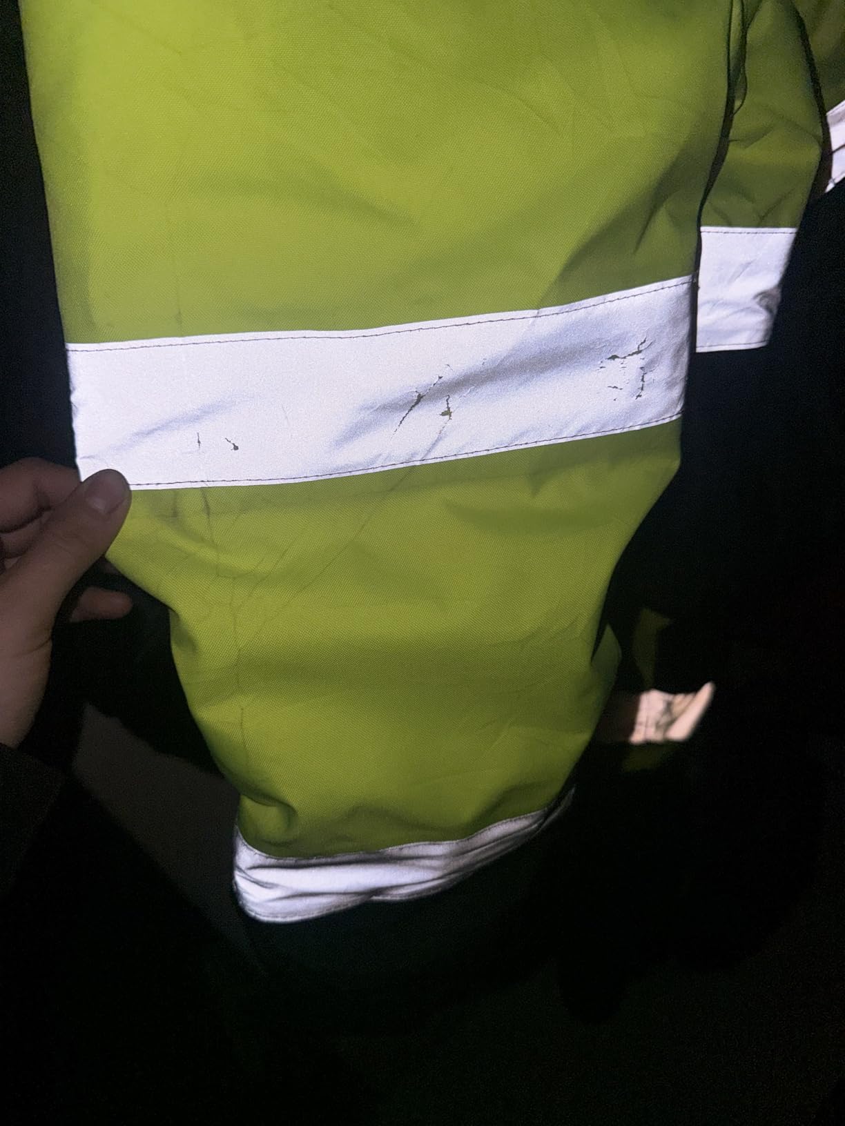 TCCFCCT Hi Vis Jackets for Men Women Waterproof High Visibility Safety jackets for Men, Warm Reflective Jacket with Pockets, Construction Coats for Cold Winter, High Vis Rain Gear, J-Yellow, XL customer photo 1