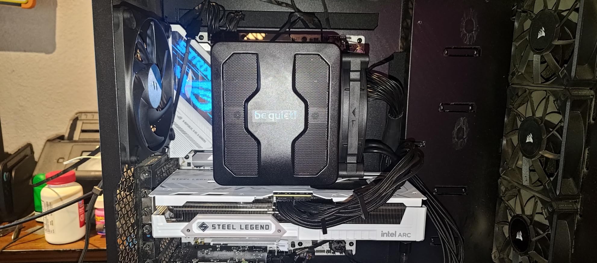 be quiet! Dark Rock Pro 5 Quiet Cooling CPU Cooler | Immensely High Airflow | 7 high-Performance Copper Heat Pipes | Speed Switch | Thermal Grease | BK036 customer photo 2