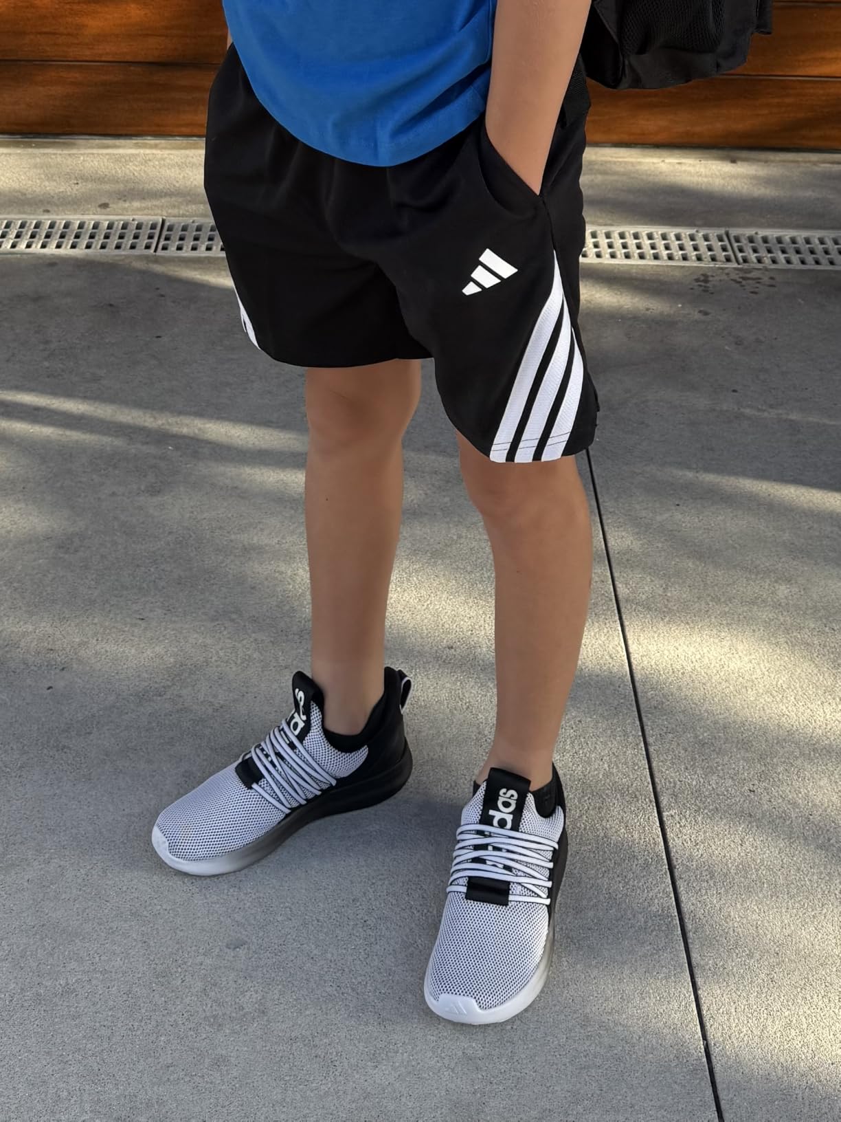adidas Men's Lite Racer Adapt 7.0 Running Shoes customer photo 1