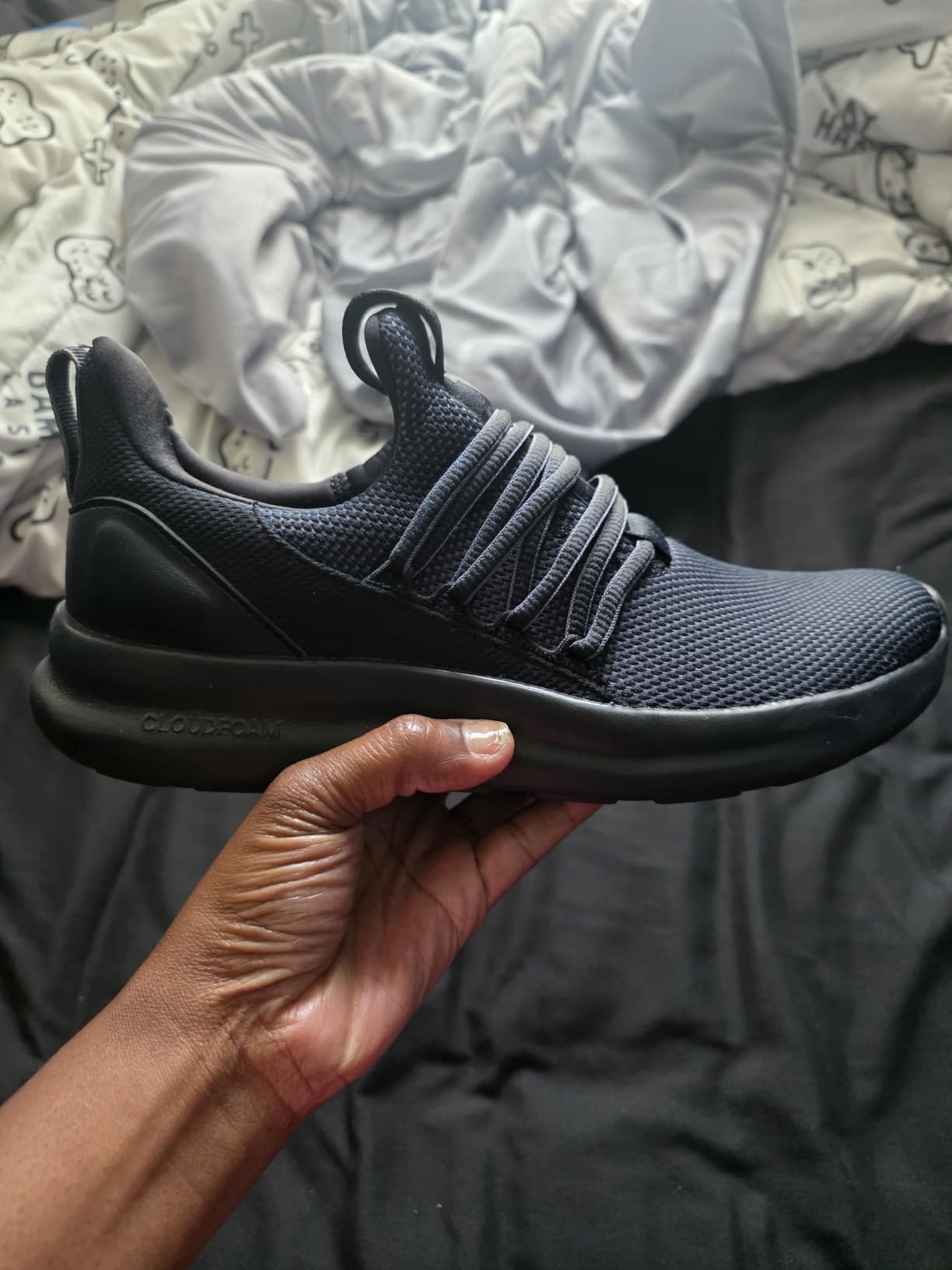 adidas Men's Lite Racer Adapt 7.0 Running Shoes customer photo 2