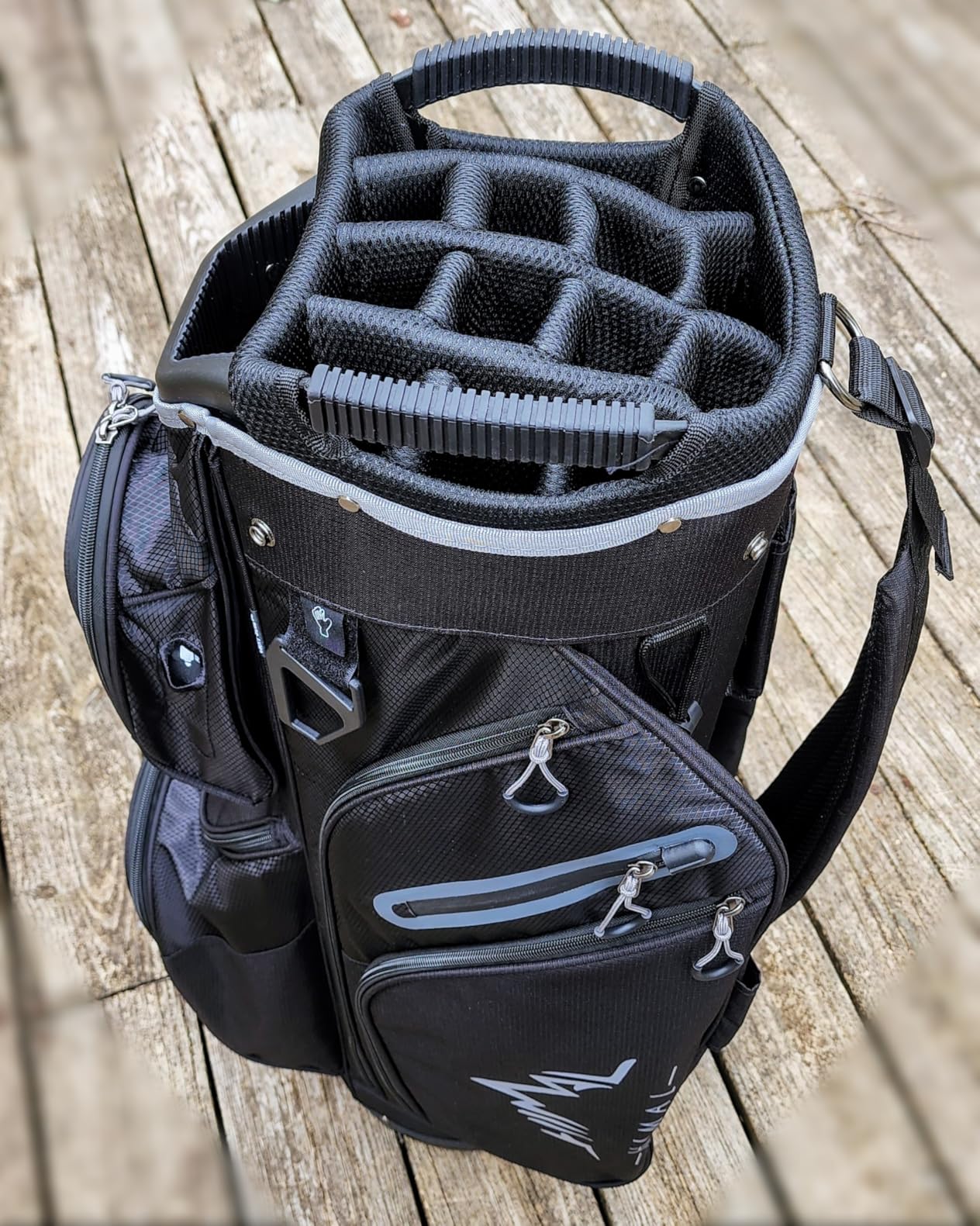 Golf Cart Bag, 15 Way Organizer Divider Top with Handles customer photo 2