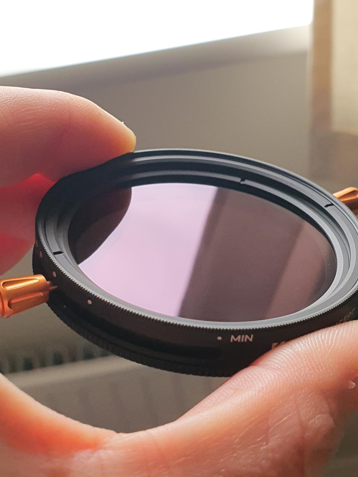 K&F CONCEPT 49mm Variable ND2-32 & CPL Polarizing Effect in 1 Lens Filter | 24 Multi-Coated Waterproof 1-5 Stops Adjustable Neutral Density Polarizer Filter (Nano-D Series) FA501 customer photo 2