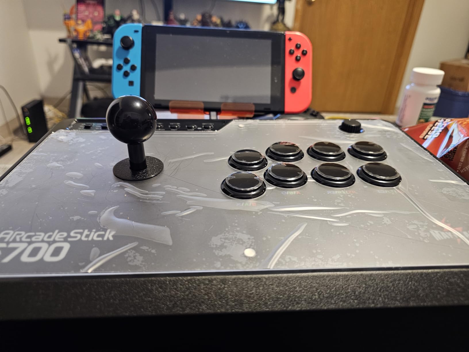 MAYFLASH Arcade Stick F700 for PS5, PS4, Switch, Switch 2, Windows, Apple, Android and more. Fight Stick Support Wireless Bluetooth, 2.4G Receiver and Wired Connection customer photo 2