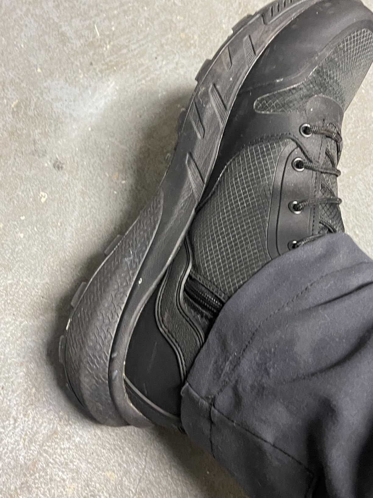 NORTIV 8 Men's Military Tactical Boot Zipper Lightweight | Comfortable for Work All Day Motorcycle Combat Hiking Boots Metrostrike (8-9 Inches) customer photo 2