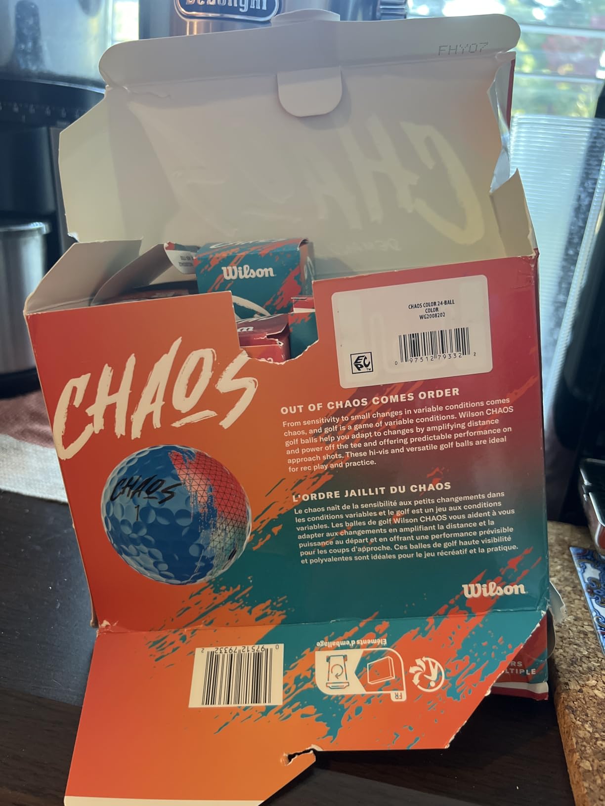 WILSON 2024 Chaos Golf Balls - 24 Balls customer photo 1