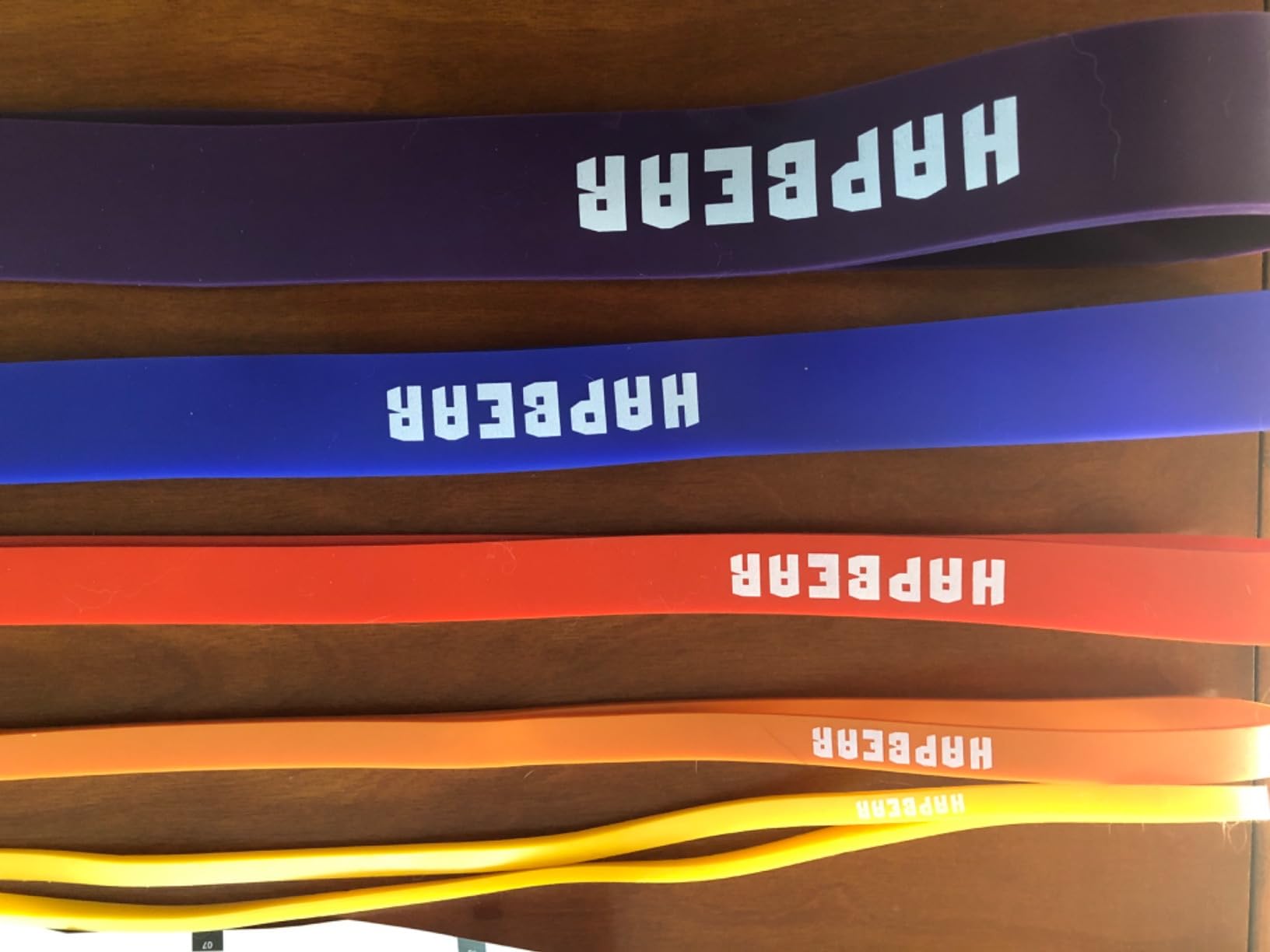 HAPBEAR Pull Up Assistance Bands - Pull Up Bands - Resistance Bands - Exercise Bands Resistance Bands Set of 5 - Workout Bands for Working Out, Stretching, Muscle Training customer photo 1