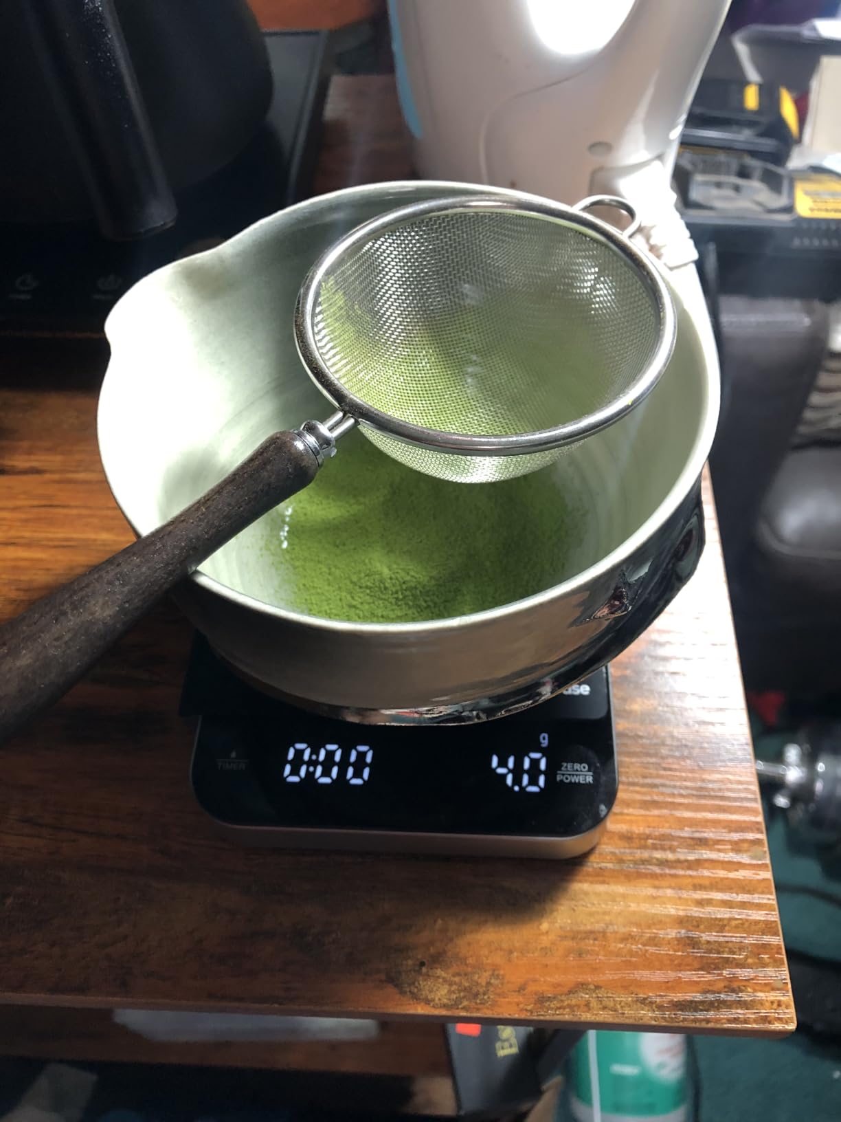 Maestri House S2 Espresso Coffee Scale with Timer 0.1g Precision Shot Scale | USB-C Rechargeable, Dual Timing Modes, 2kg/0.1g Digital Scale with Borosilicate Glass Top for Espresso and Pour-Over Brewing customer photo 1
