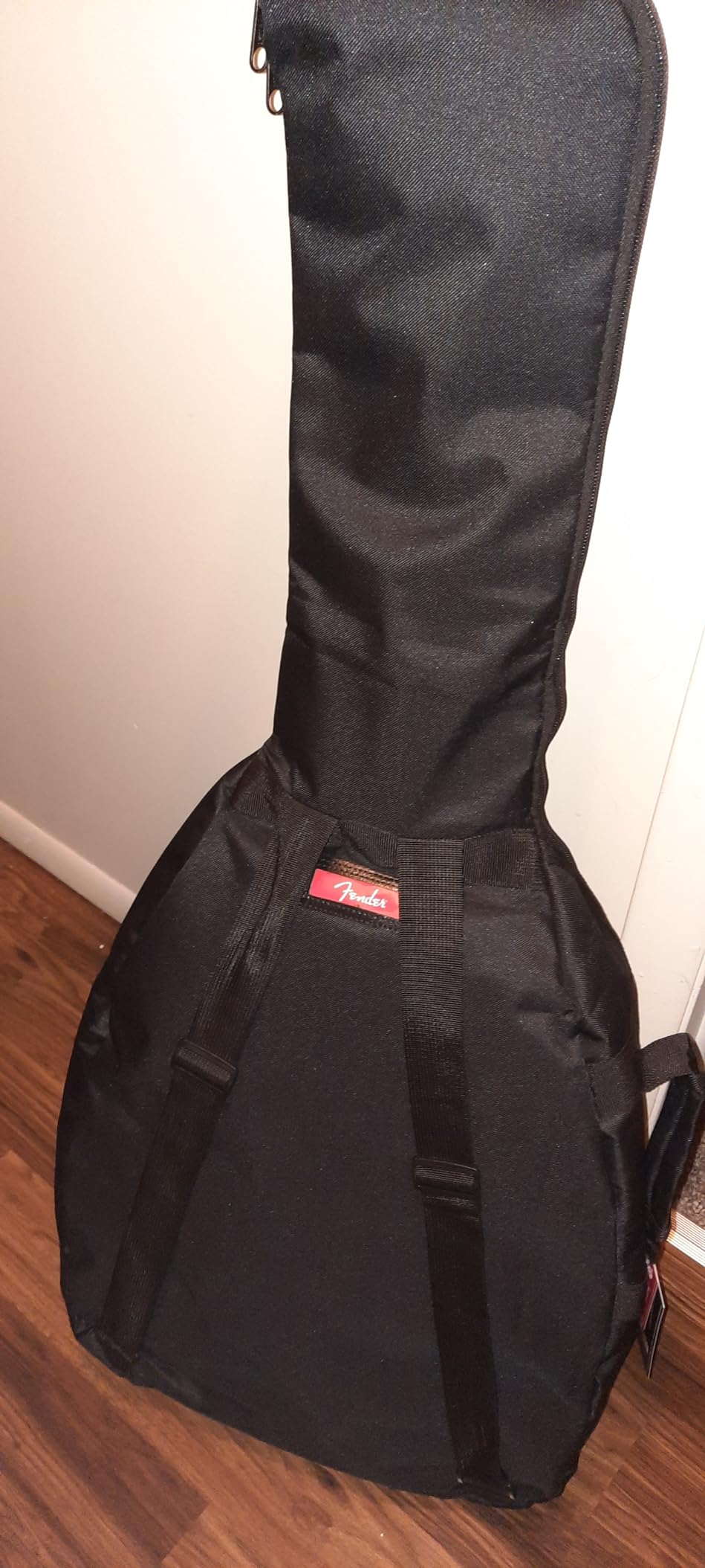 Fender Acoustic Guitar Gig Bag, Padded Guitar Case with a Comfortable Two-Piece Handle and Ergonomic Backpack Straps, Black customer photo 2