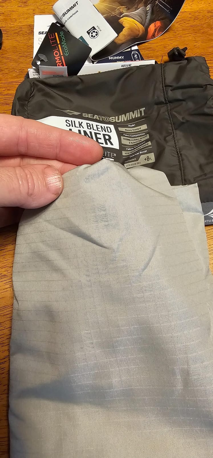Sea to Summit Silk Blend Sleeping Bag Liner customer photo 1