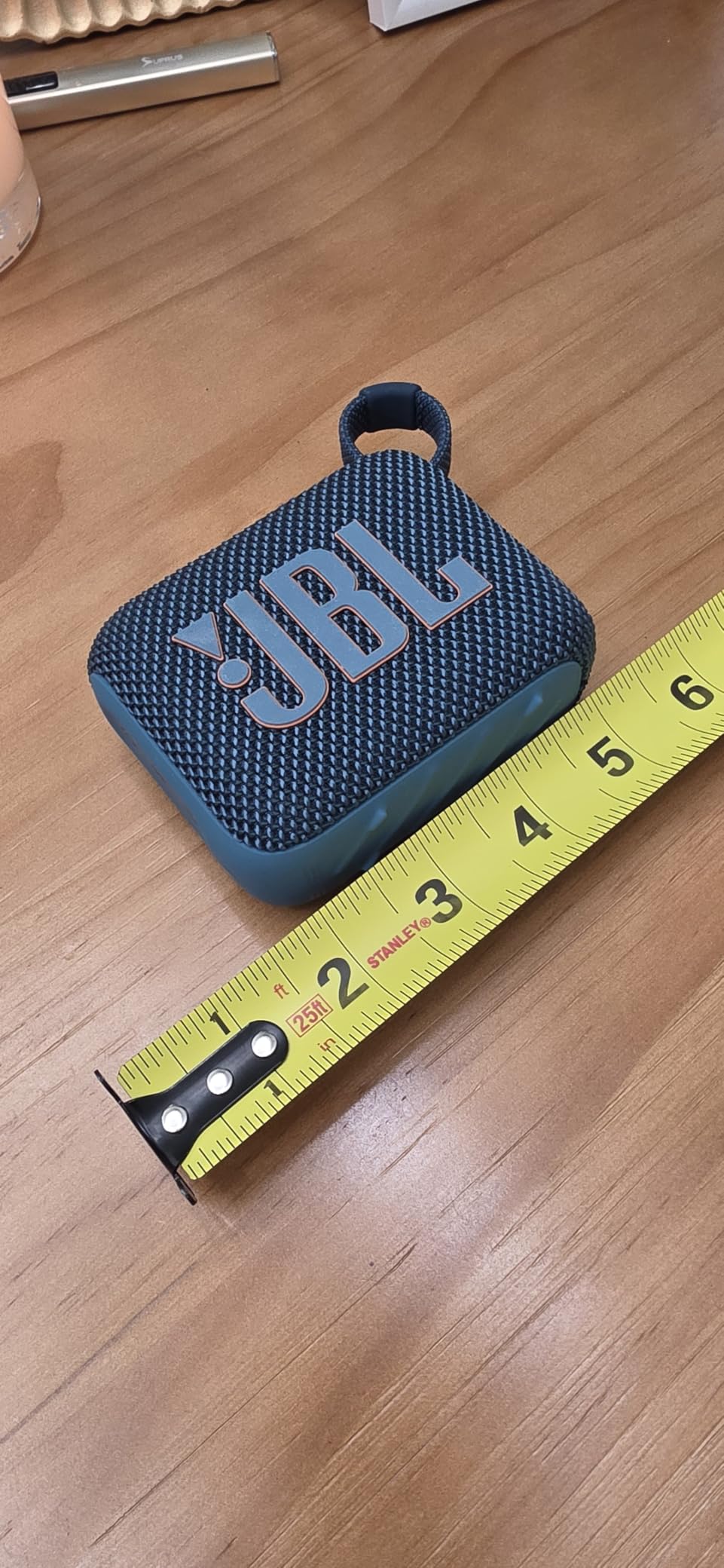 JBL Go 4 - Ultra-Portable Bluetooth Speaker - Blue | Ultra-portable JBL Pro Sound with punchier bass, Up to 7 hours of playtime plus 2 hours with Playtime Boost customer photo 2
