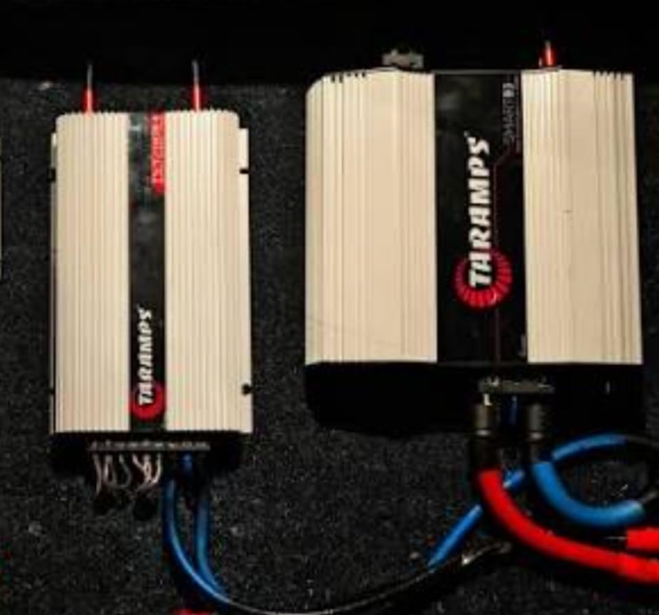 Taramps TS 1200 Watt Amp 4 Channel Amplifier Car Audio, Full Range Crossover Fixed RCA/Wire Input - Multichannel Class D, 2 Ohm Car Amplifier Kit Profesional Installation Recommended customer photo 2
