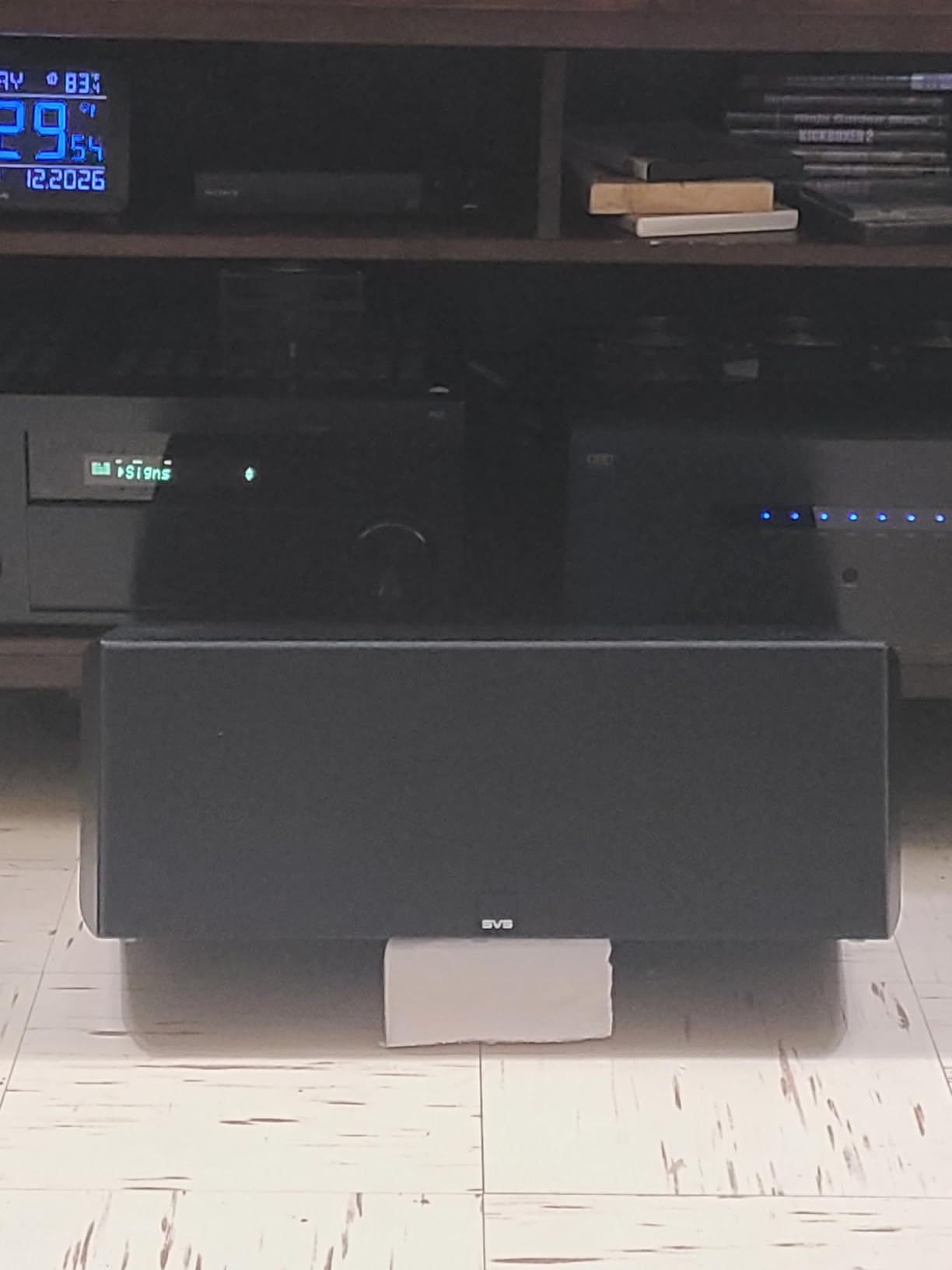 SVS Ultra Evolution 3-Way Center Channel Speaker - Each (Black Oak) customer photo 1