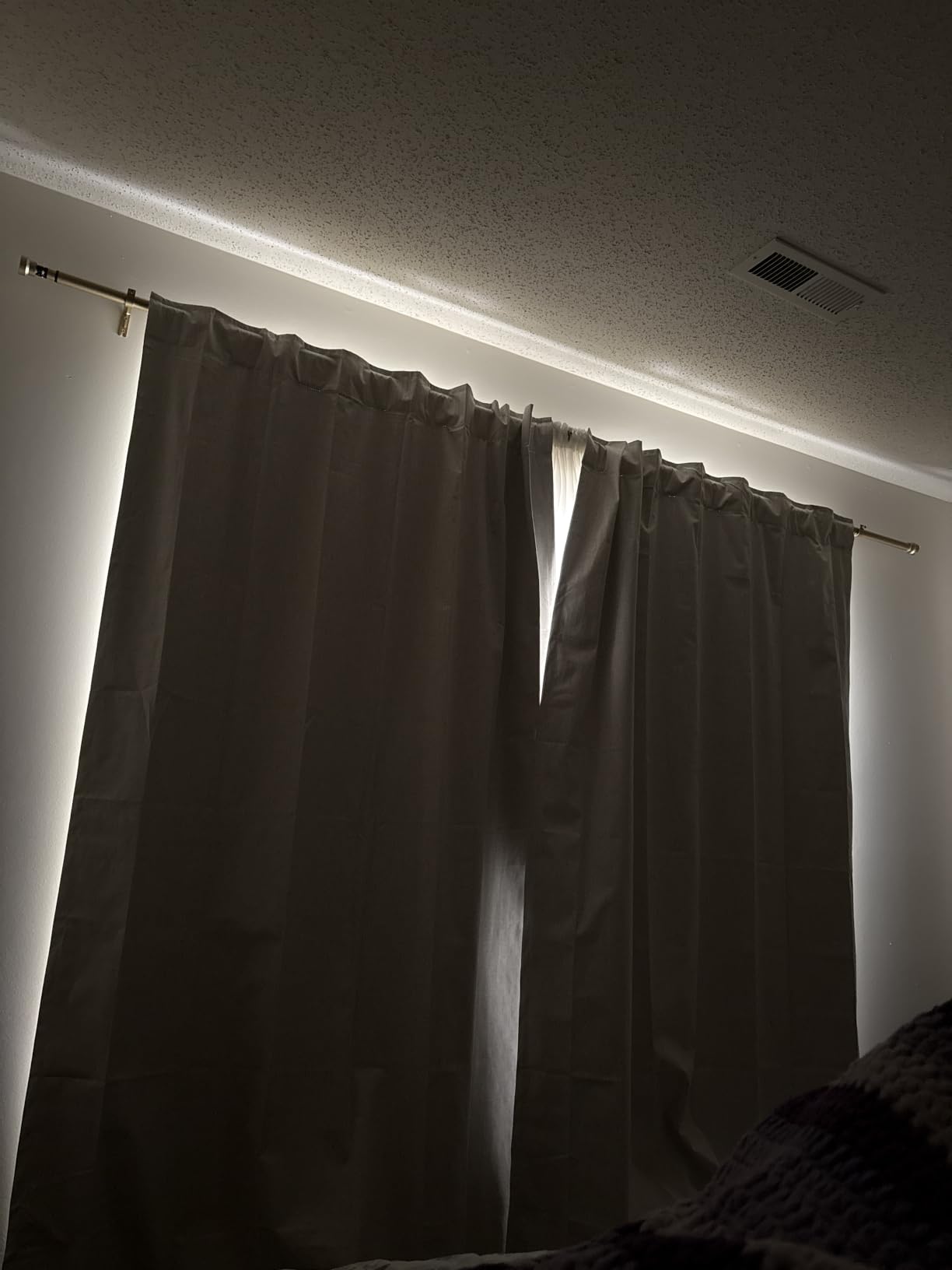 Guken Cream Linen Blackout Curtains 84 Inch Length 2 Panels Set for Living Room Bedroom Back Tab Thermal Insulated 100% Black Out Drapes Room Darkening Window Curtain Ivory Natural Beige customer photo 2