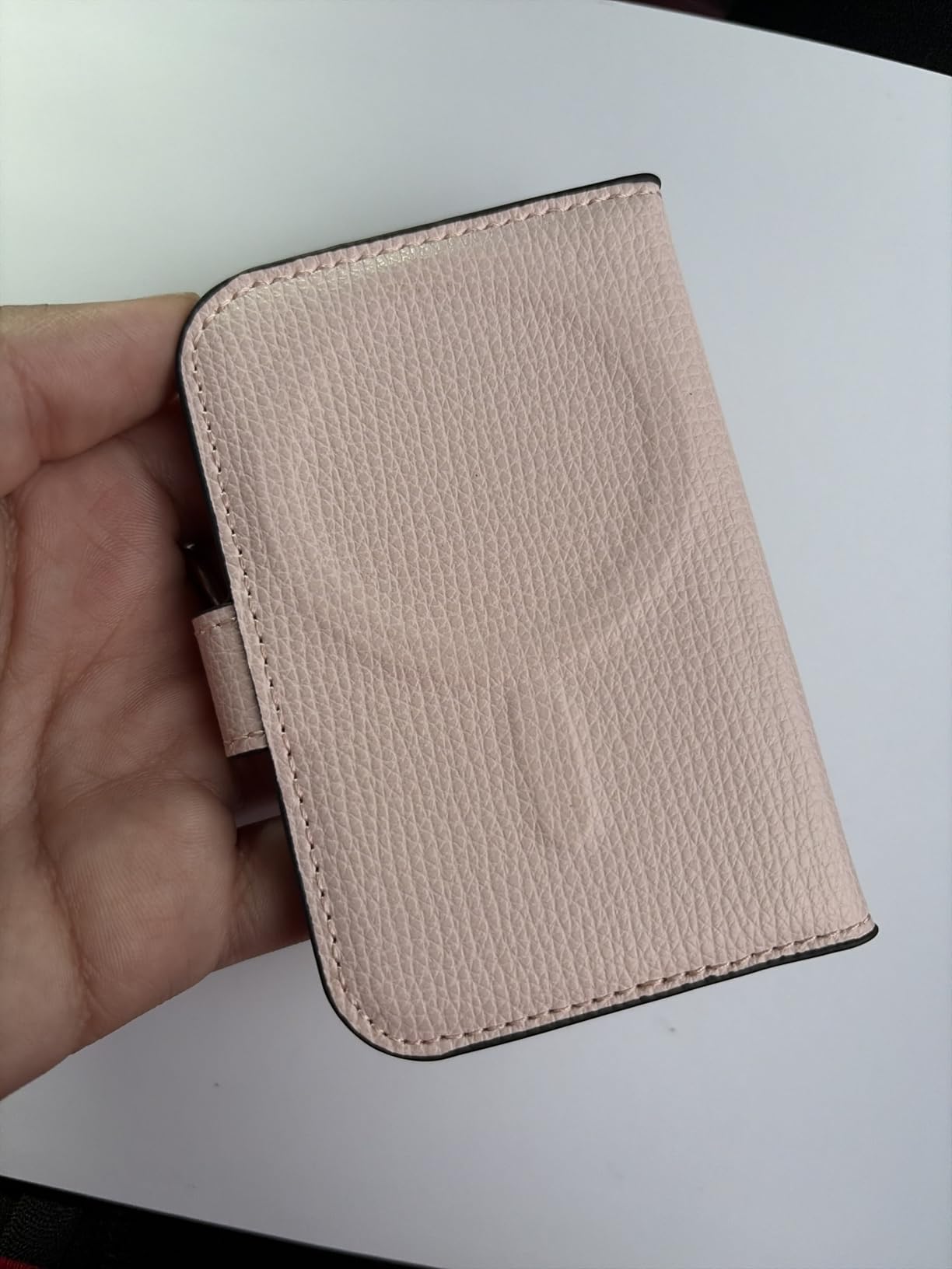 kate spade new york Morgan Magnetic Card Holder/Wallet - Chalk Pink | Stylish Phone Wallet - Compatible w/MagSafe Phones & Cases - Detachable MagSafe Wallet for iPhone 17 Pro Max/16/15/14/Pixel 11 customer photo 1