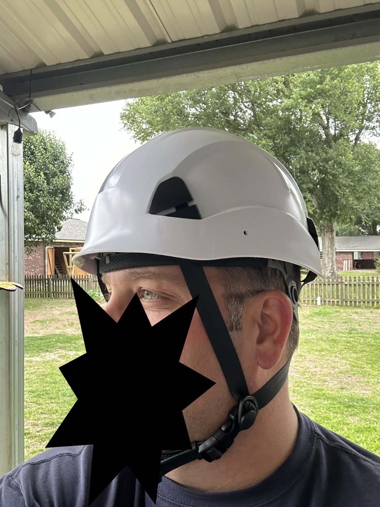DEWALT Type II Class E 4-Point Ratcheting Non-Vented Safety Helmet customer photo 2