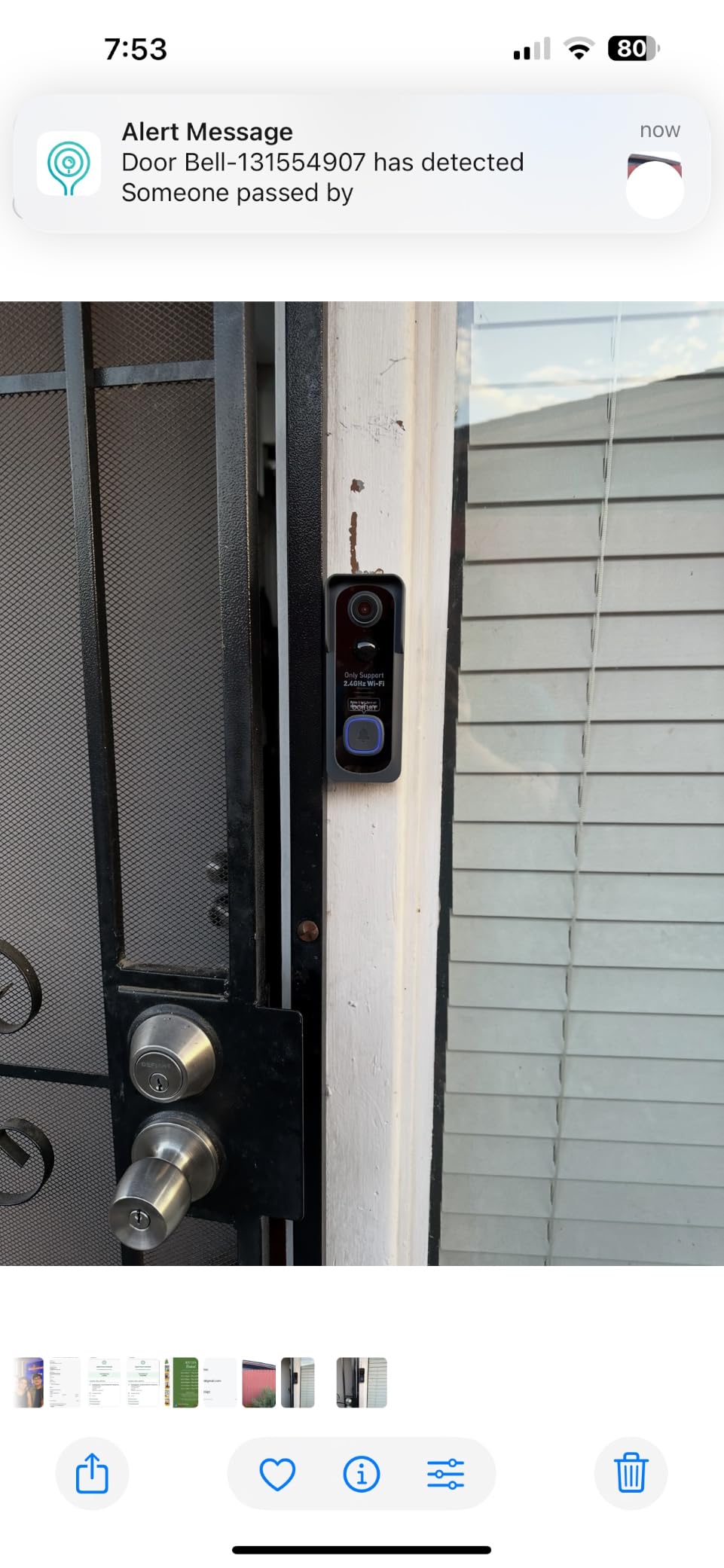 BOIFUN Video Doorbell Camera Wireless - 2K HD, 166 Wide View, HDR Night Vision, Two-Way Audio & Battery customer photo 2