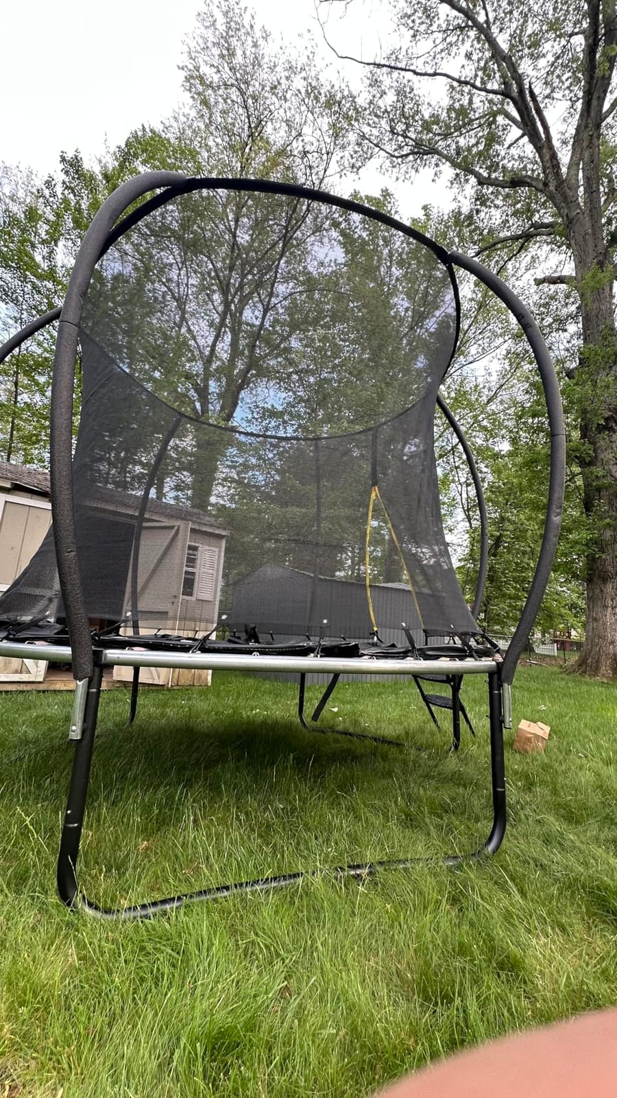 JELENS Trampoline 8FT 10FT 12FT 14FT 15FT 16FT, Recreational Trampolines with Enclosure Net, Outdoor Anti-Rust Trampolines for Kids and Adults, ASTM Approved customer photo 1