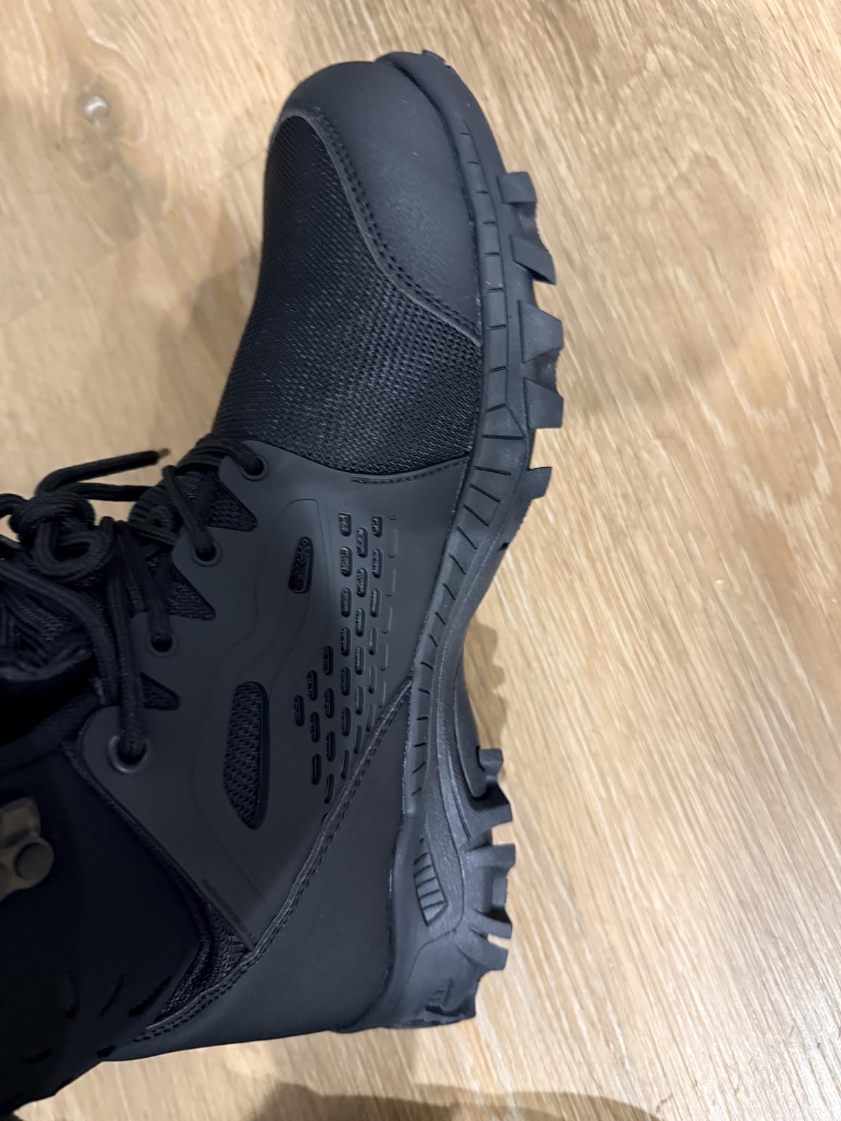 SUADEX Steel Toe Boots for Men Women Waterproof Arch Support Work Construction Indestructible Safety Boots customer photo 2