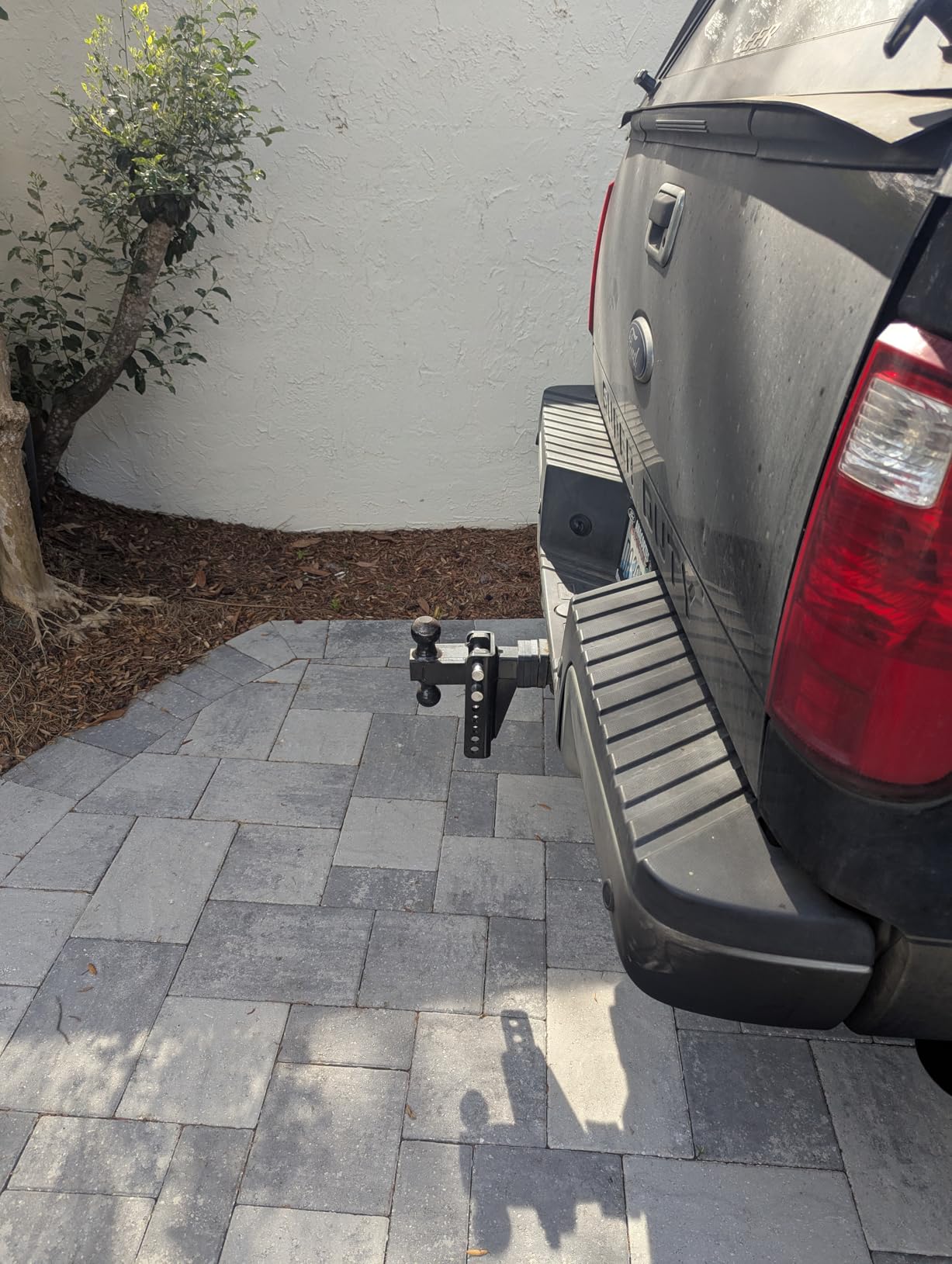 Adjustable Trailer Hitch -Drop Hitch-Tow Hitch with 2 inch Receiver-6inch Drop/Rise, 2