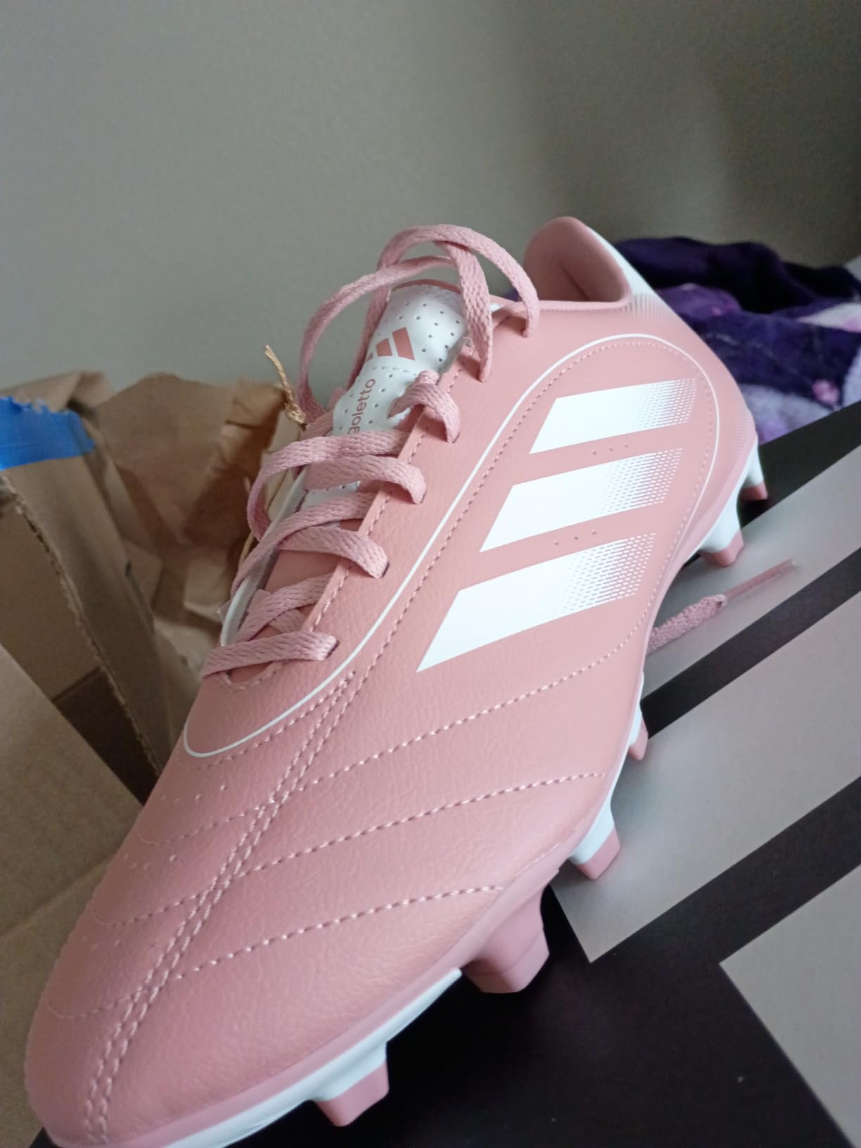 Adidas Unisex-Adult Goletto IX Firm Ground/Multi Ground Cleat customer photo 2